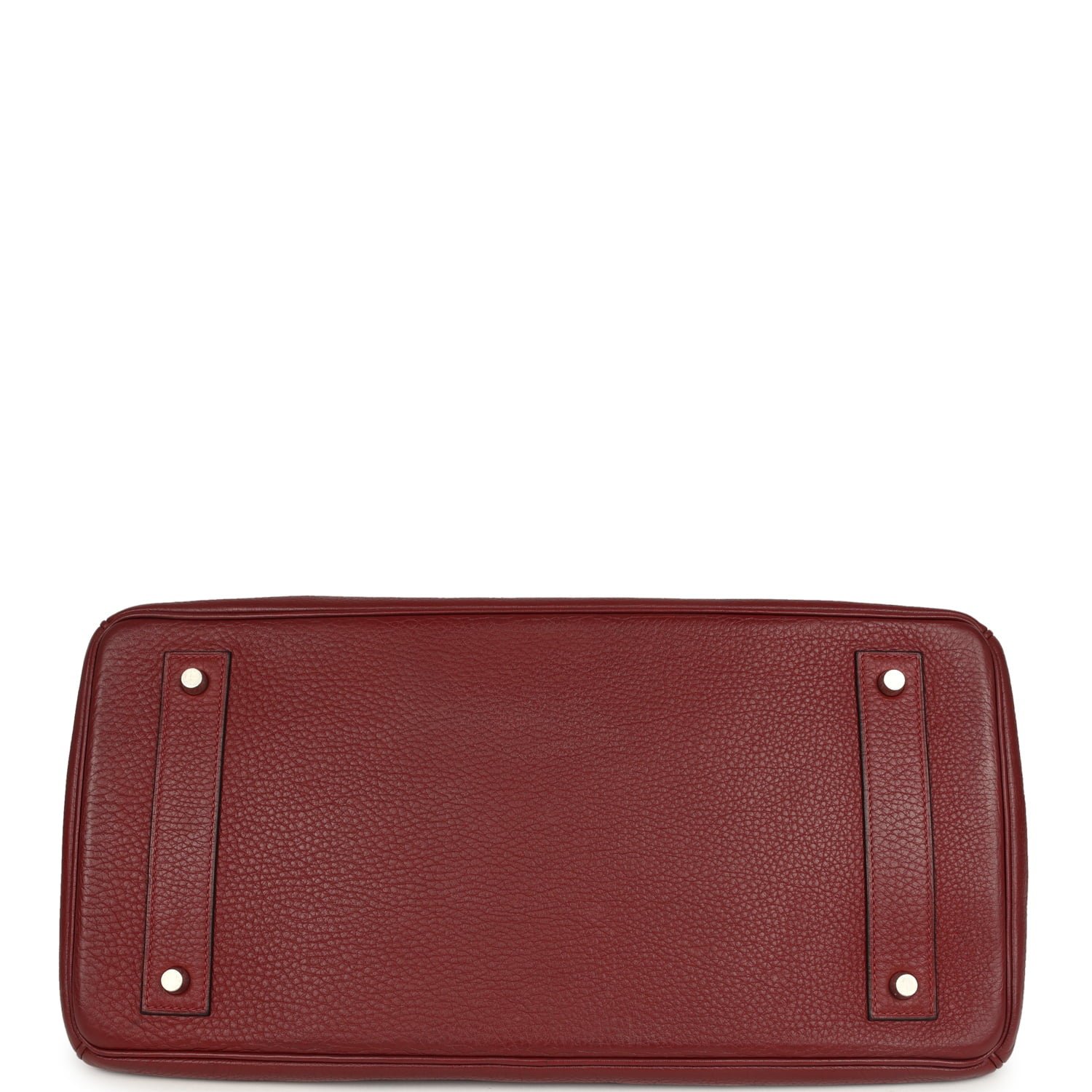 Vintage Hermès Shoulder Birkin JPG 42 Clemence Palladium — view 6
