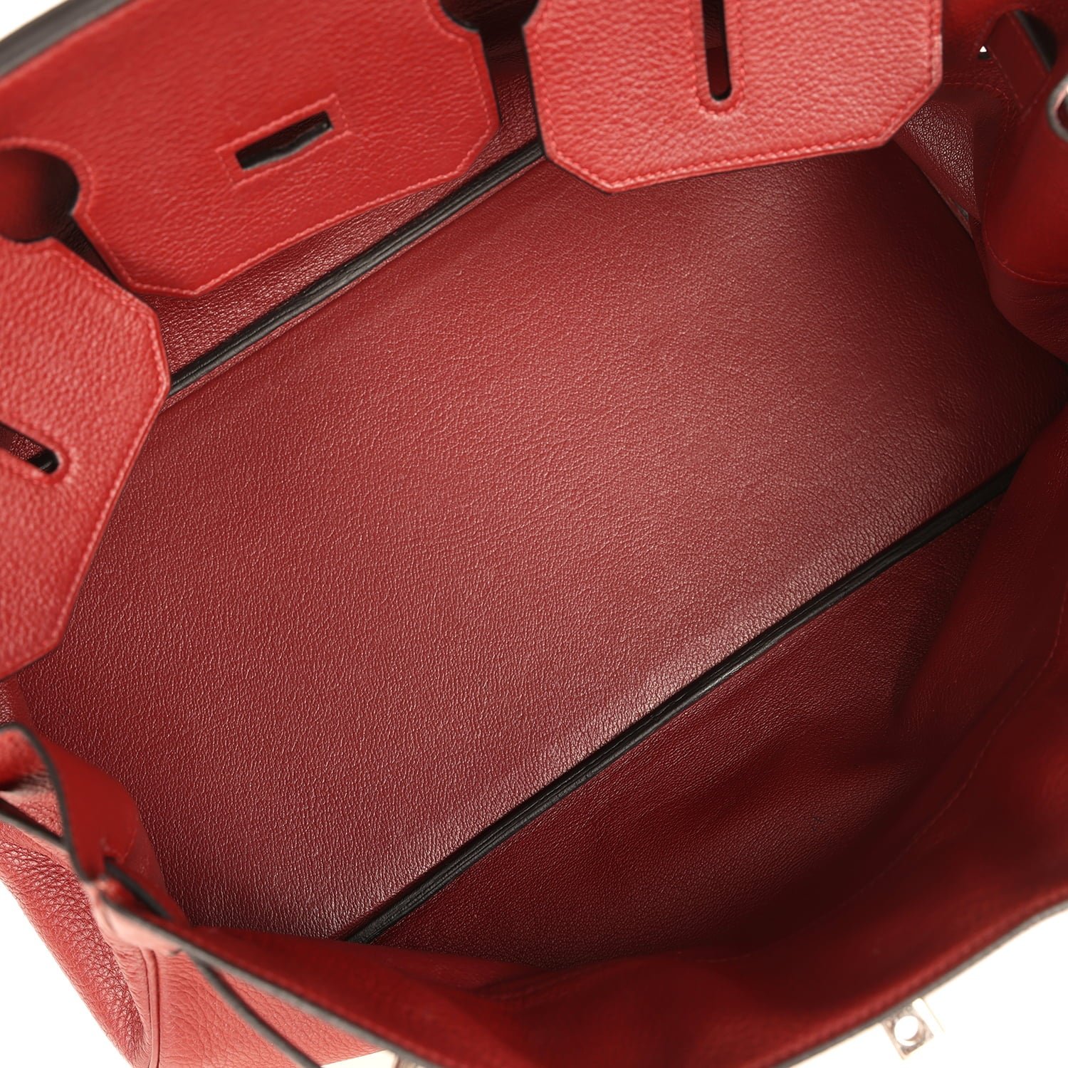 Vintage Hermès Shoulder Birkin JPG 42 Clemence Palladium — view 8