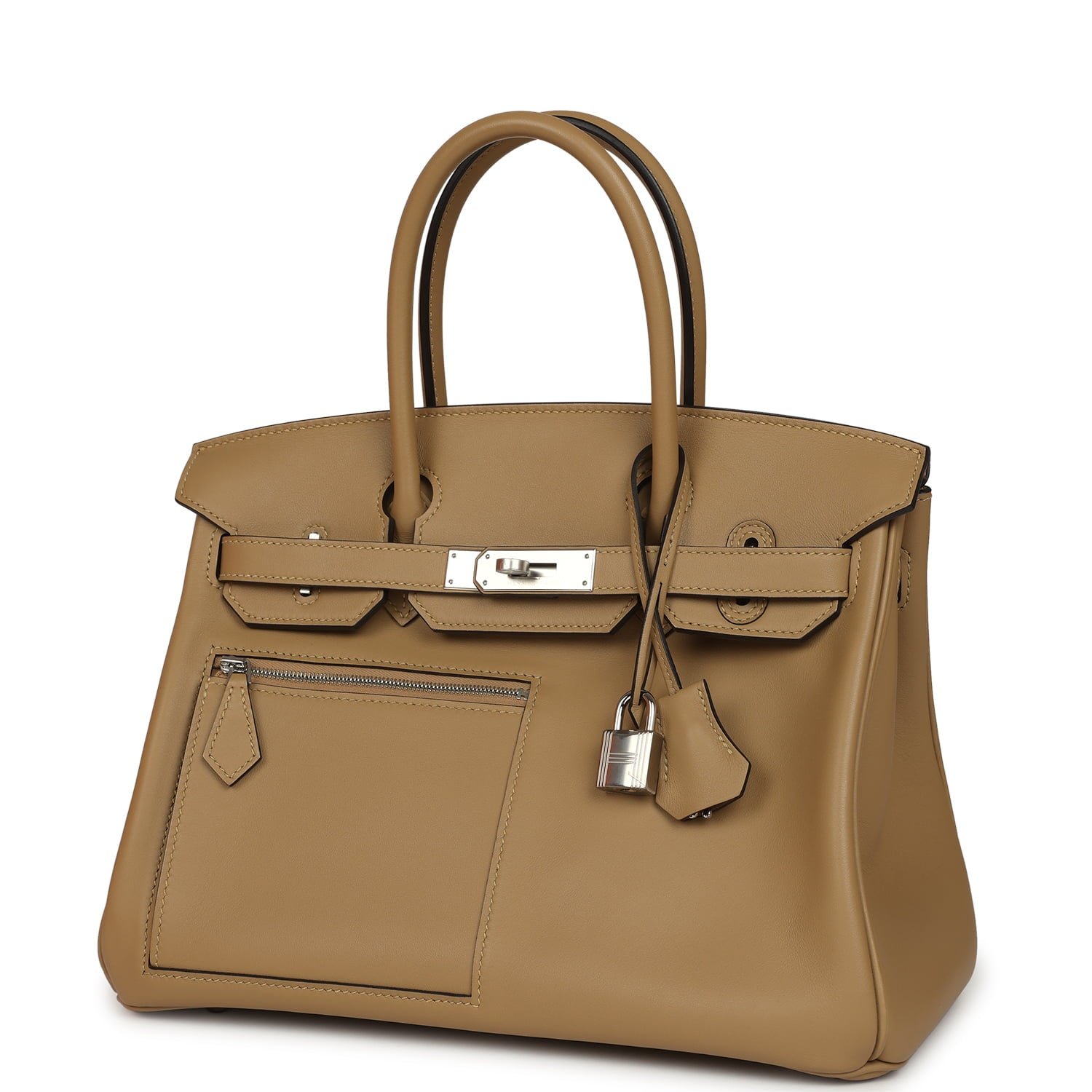 Hermès Colormatic Birkin 30 Poussiere Swift — view 3