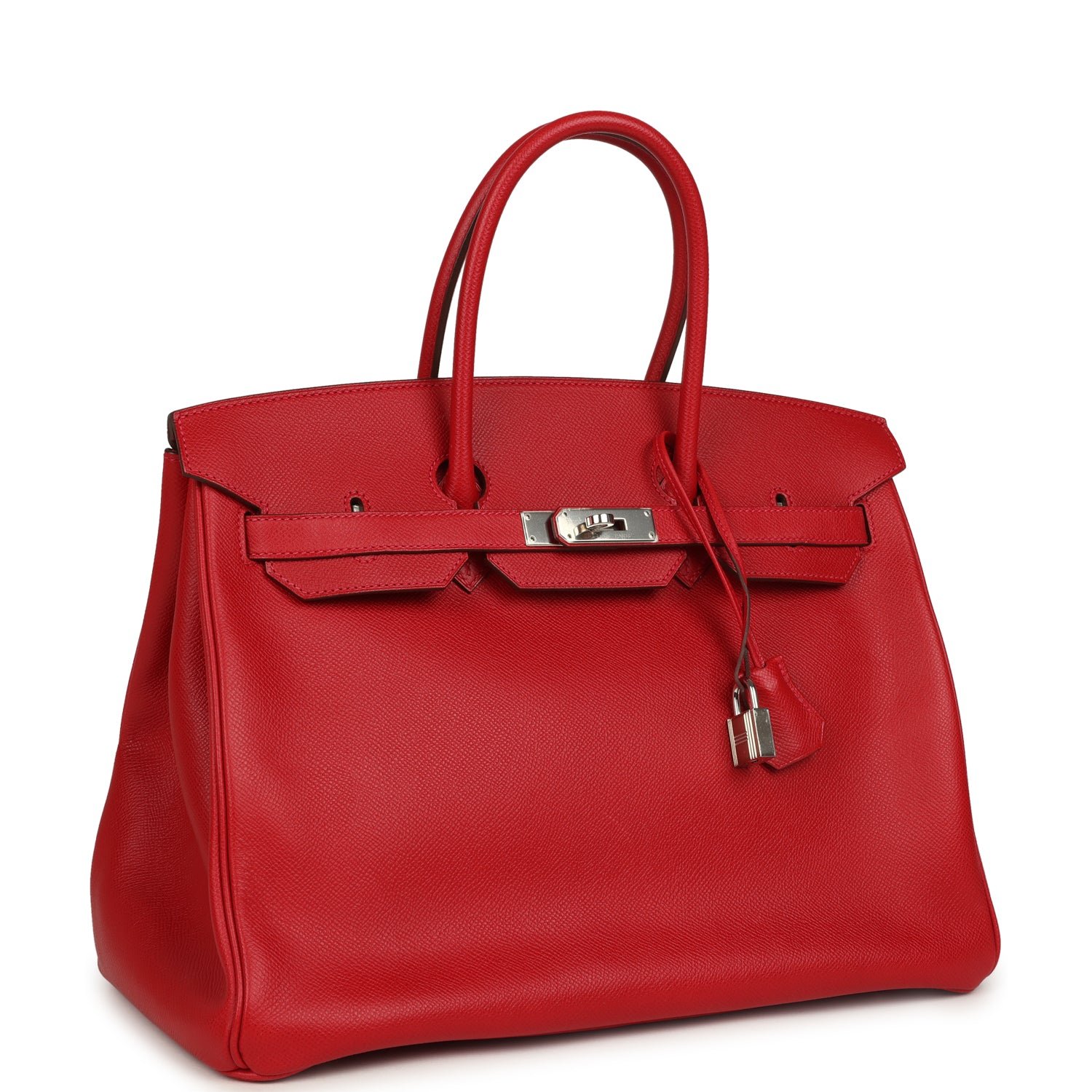 Pre-Owned Hermès Birkin 35 Rouge Casaque Epsom — view 2