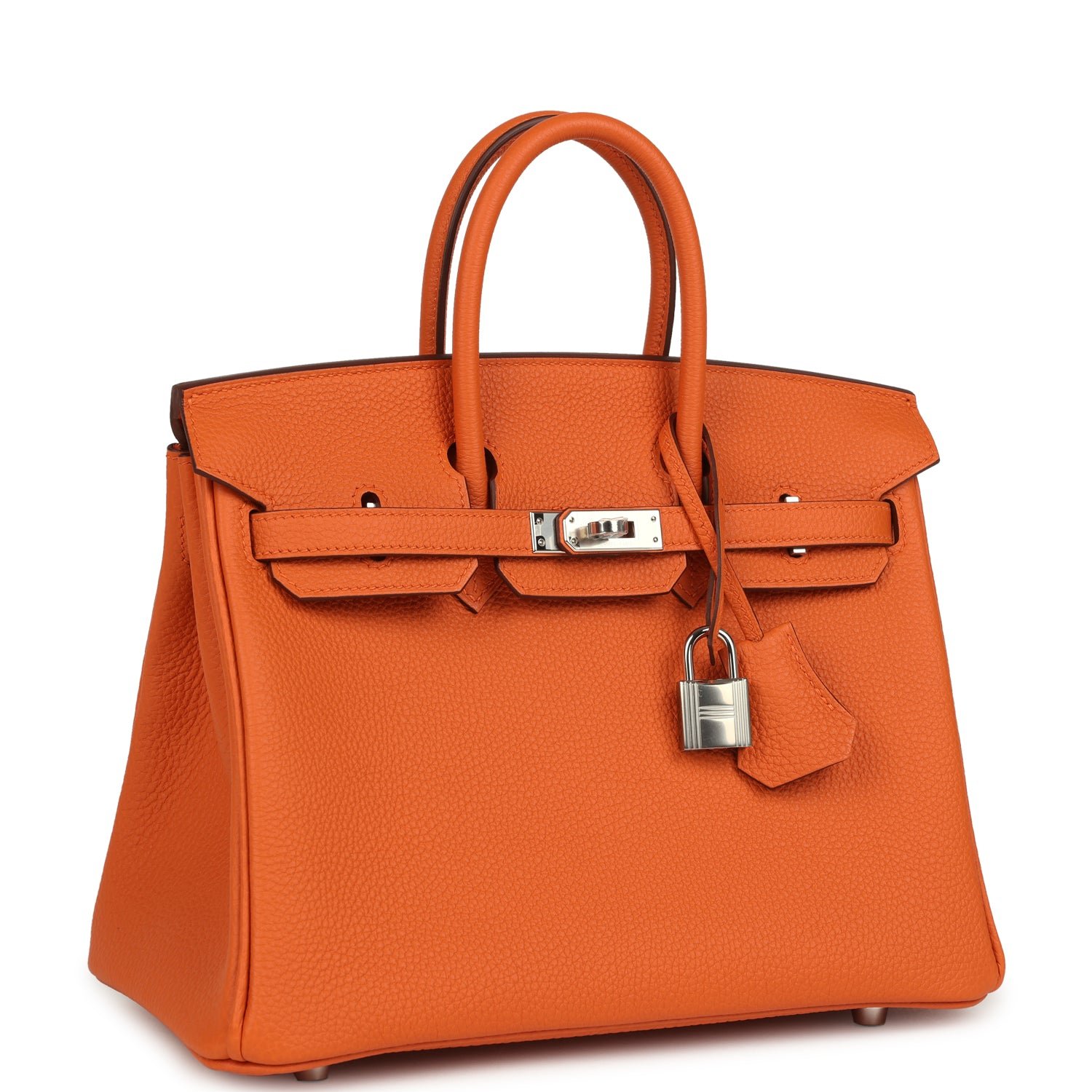 Hermès Birkin 25 Orange Togo Palladium — view 2