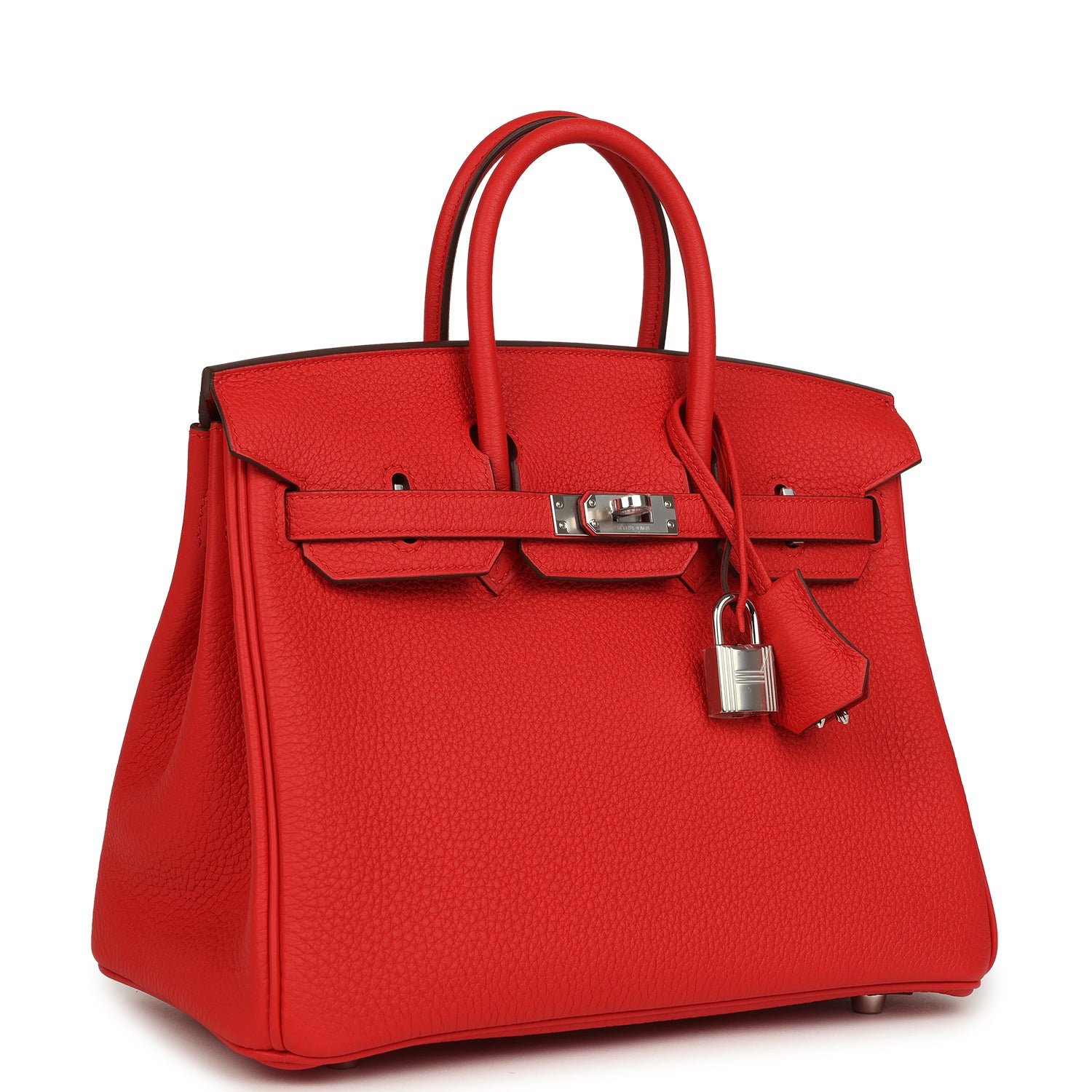 Hermès Birkin 25 Rouge Radieux Togo — view 2