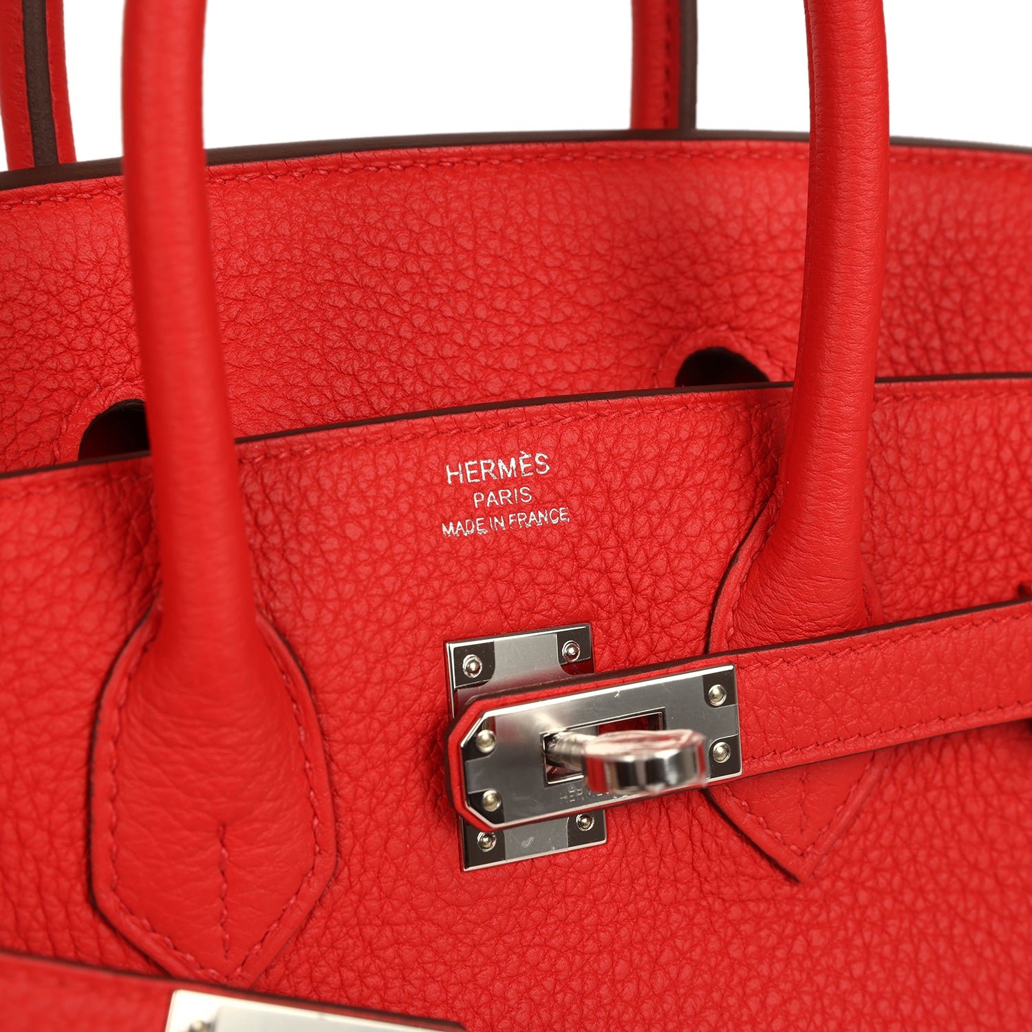 Hermès Birkin 25 Rouge Radieux Togo — view 7