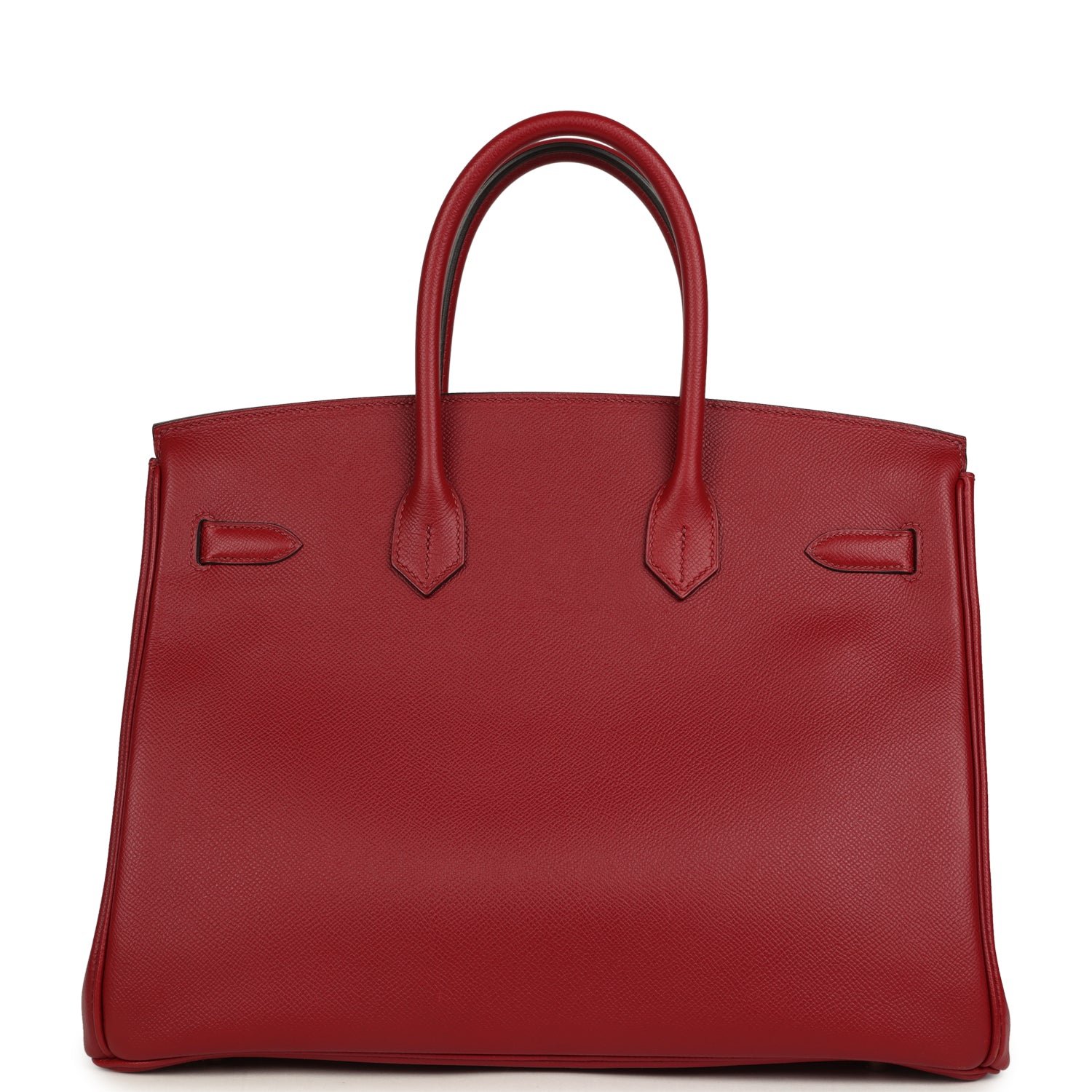 Pre-Owned Hermès Birkin 35 Rouge Grenat Epsom — view 5