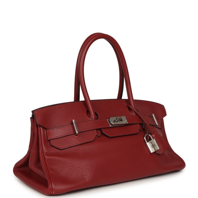 Vintage Hermès Shoulder Birkin JPG 42 Clemence for Sale — alternate view