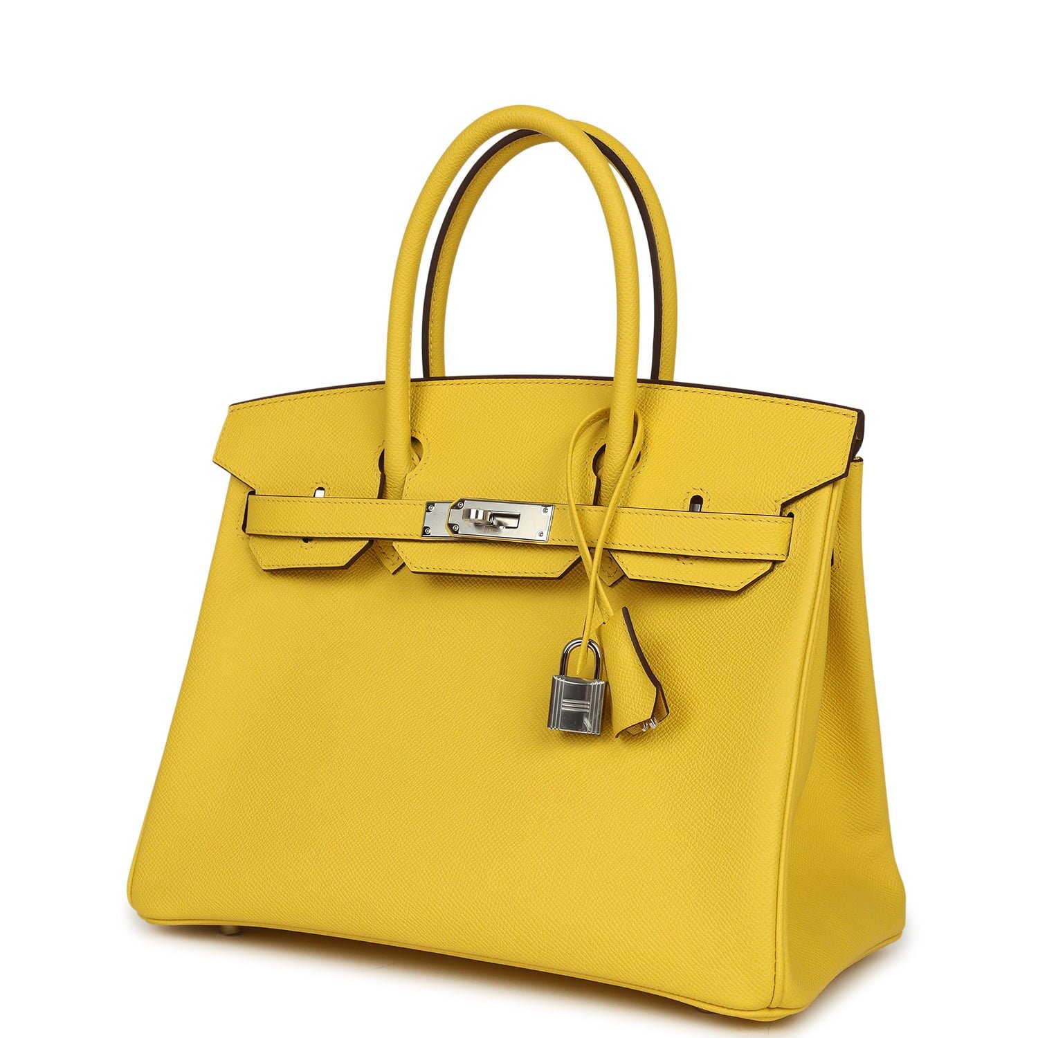 Hermès Birkin 30 Jaune de Naples Epsom — view 3