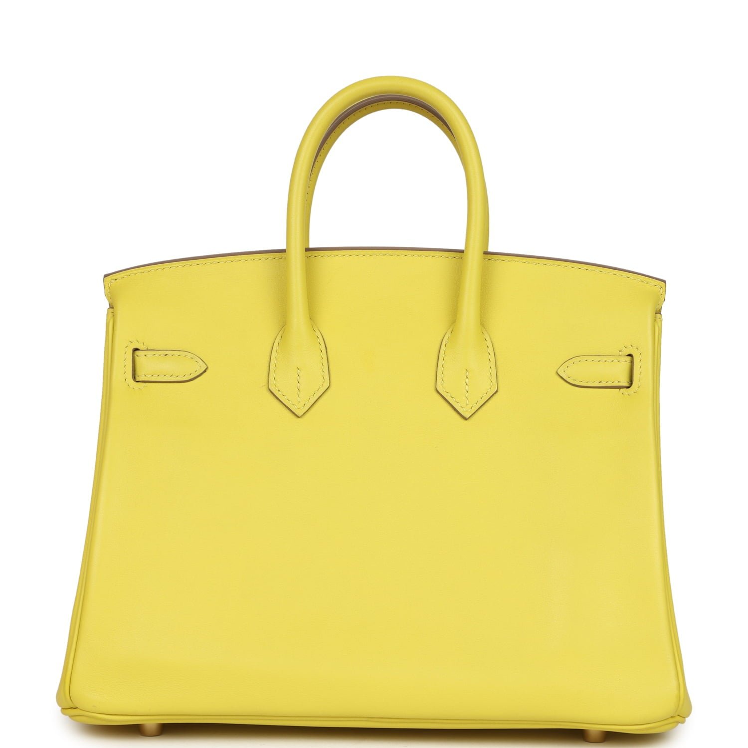 Pre-Owned Hermès Birkin 25 Lime Swift — view 5