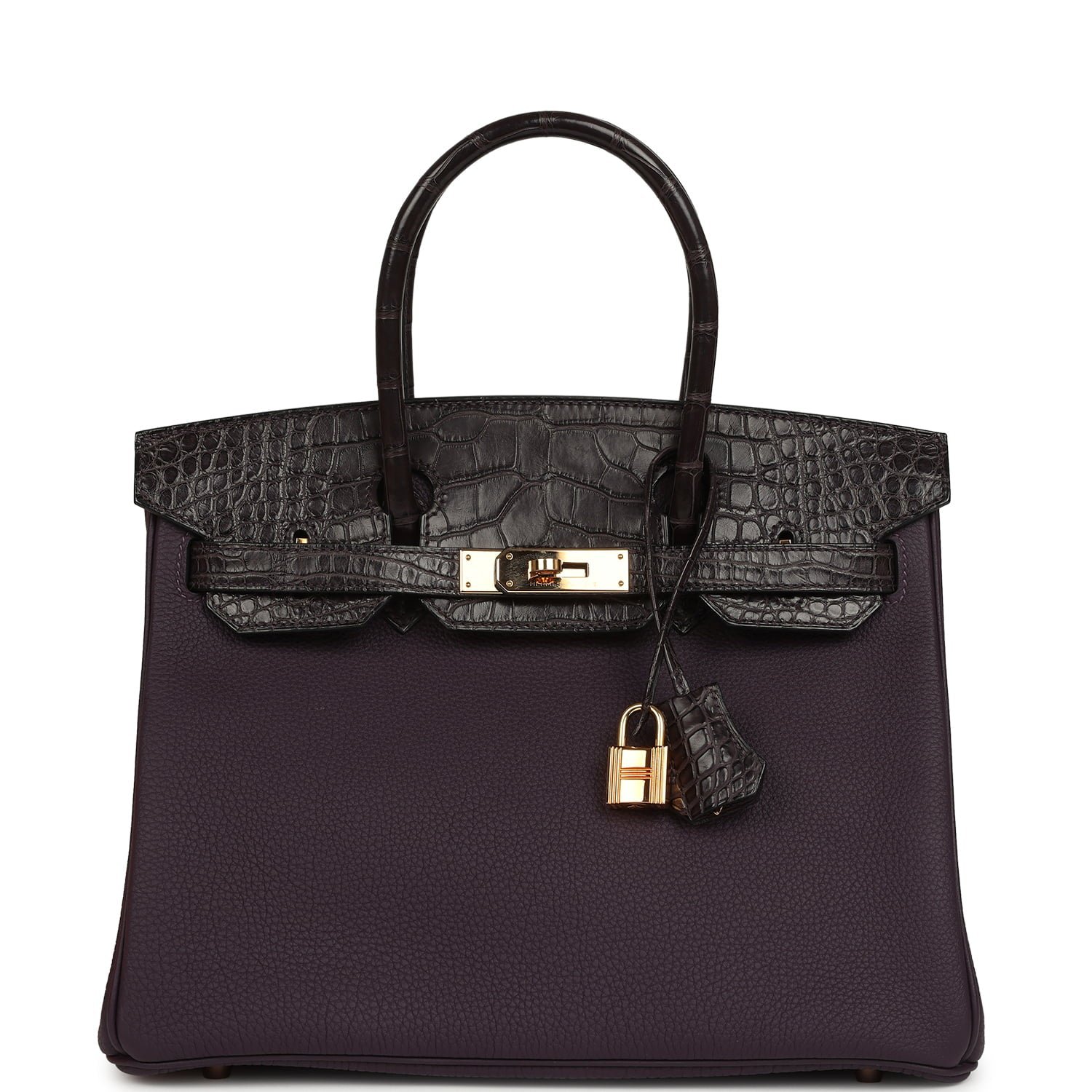 Pre-Owned Hermès Birkin 30 Raisin