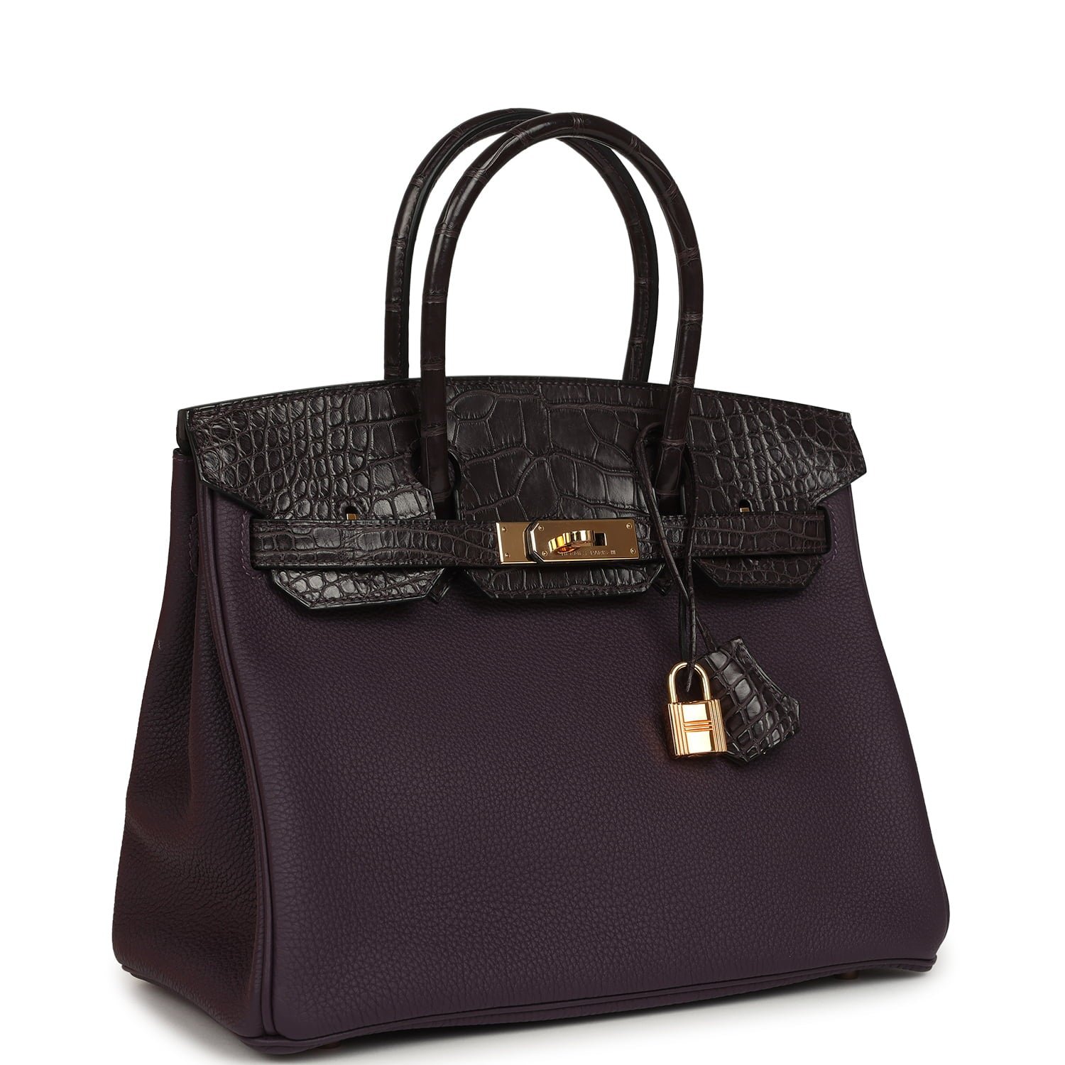 Pre-Owned Hermès Birkin 30 Raisin — view 2