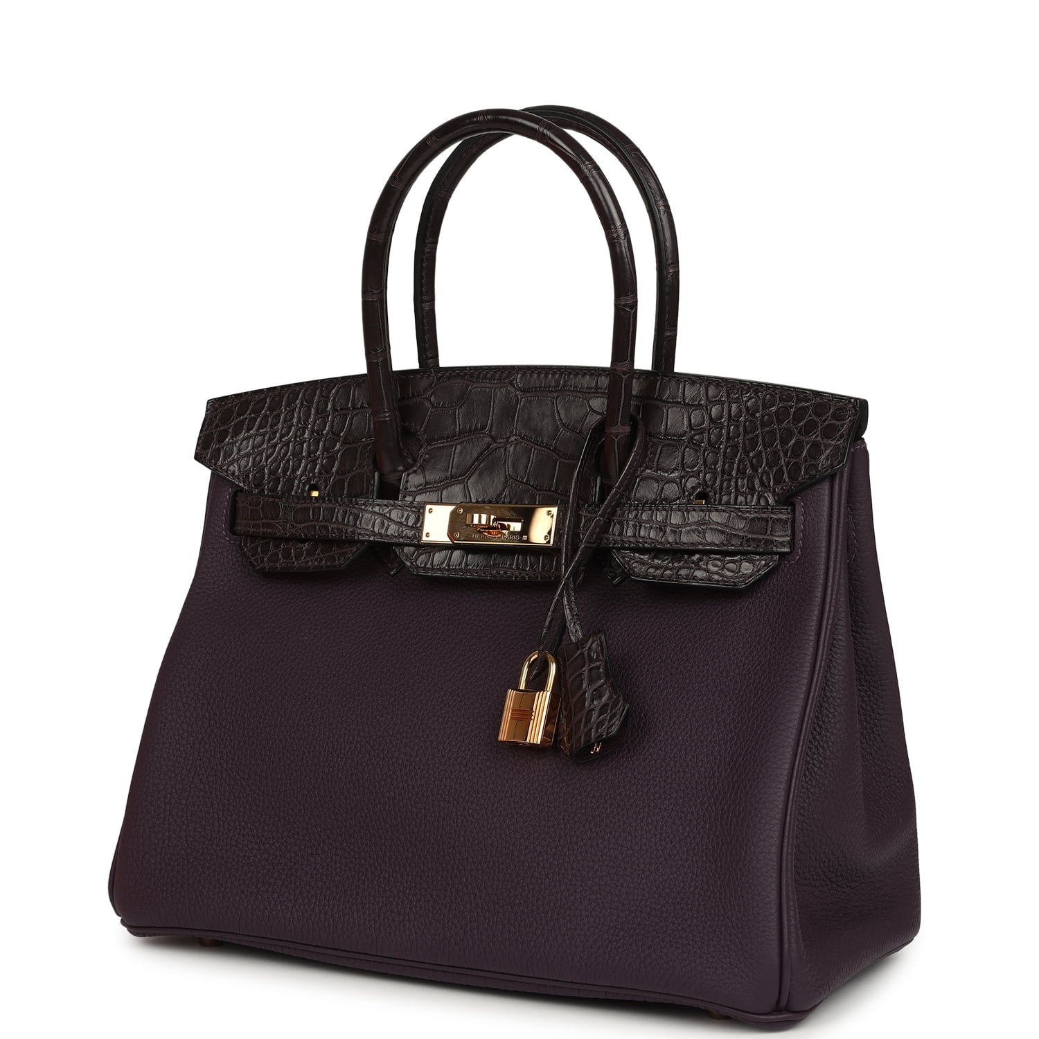 Pre-Owned Hermès Birkin 30 Raisin — view 3