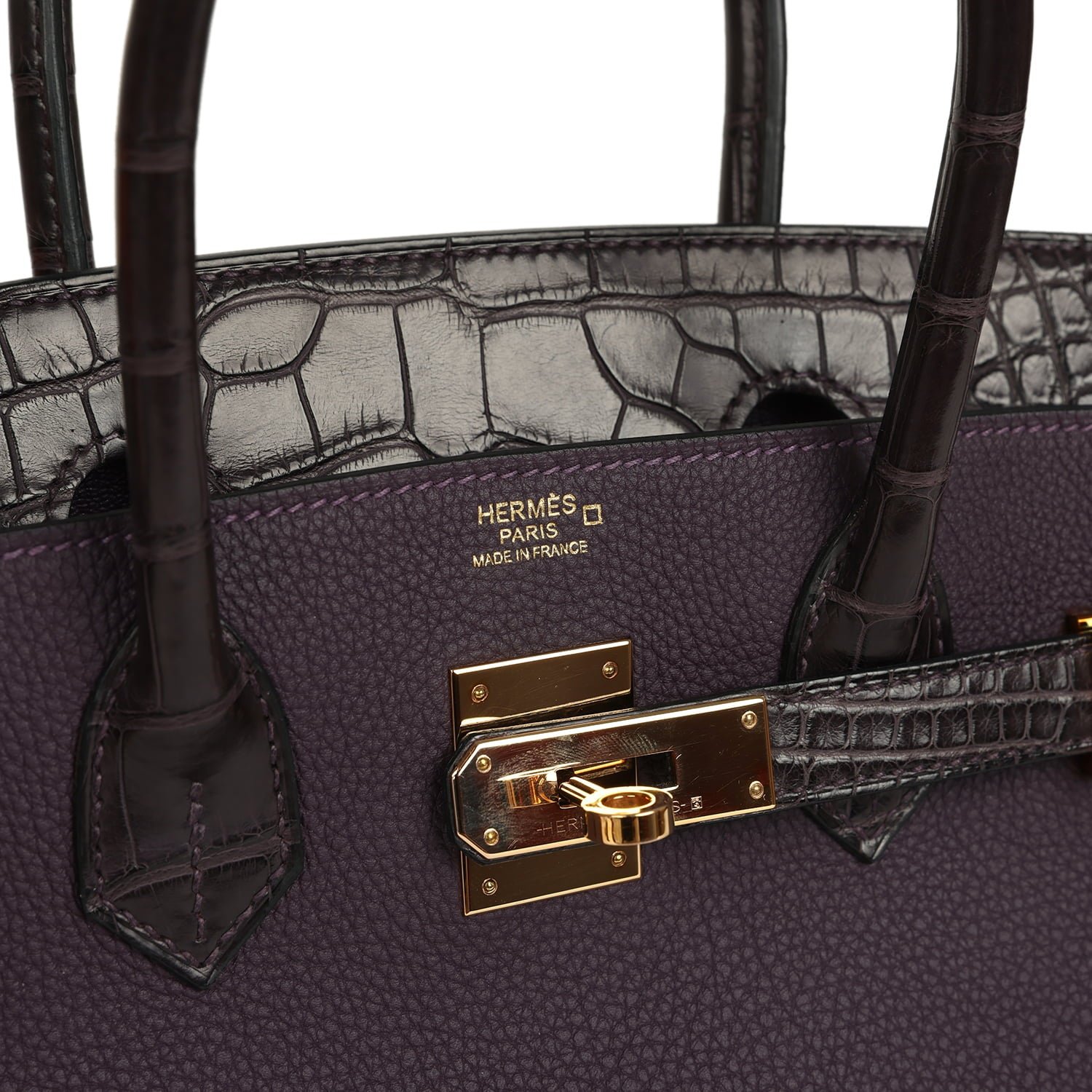 Pre-Owned Hermès Birkin 30 Raisin — view 7