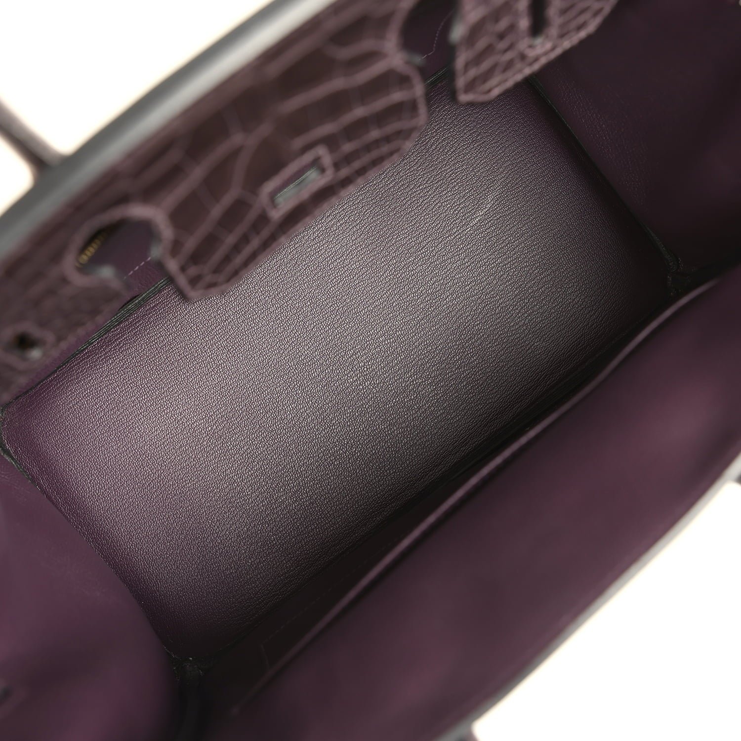 Pre-Owned Hermès Birkin 30 Raisin — view 8