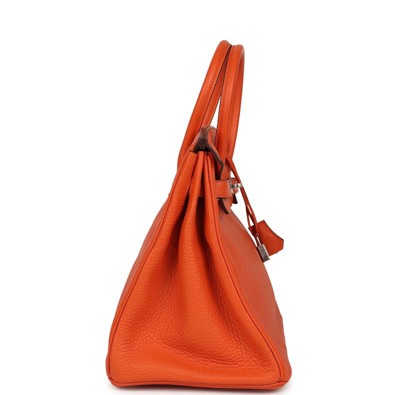 Pre-Owned Hermès Birkin 35 Feu Clemence — view 4
