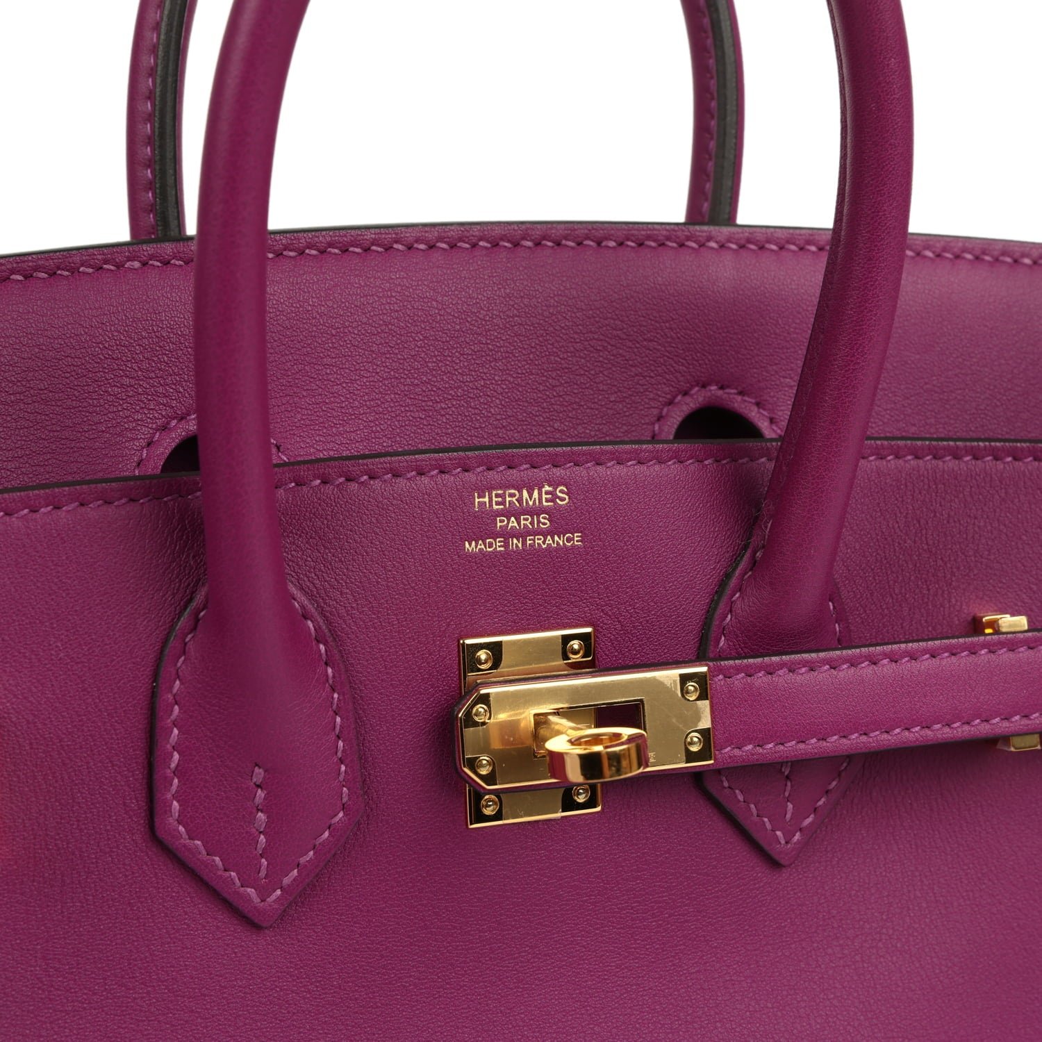 Pre-Owned Hermès Birkin 25 Anemone Swift — view 7