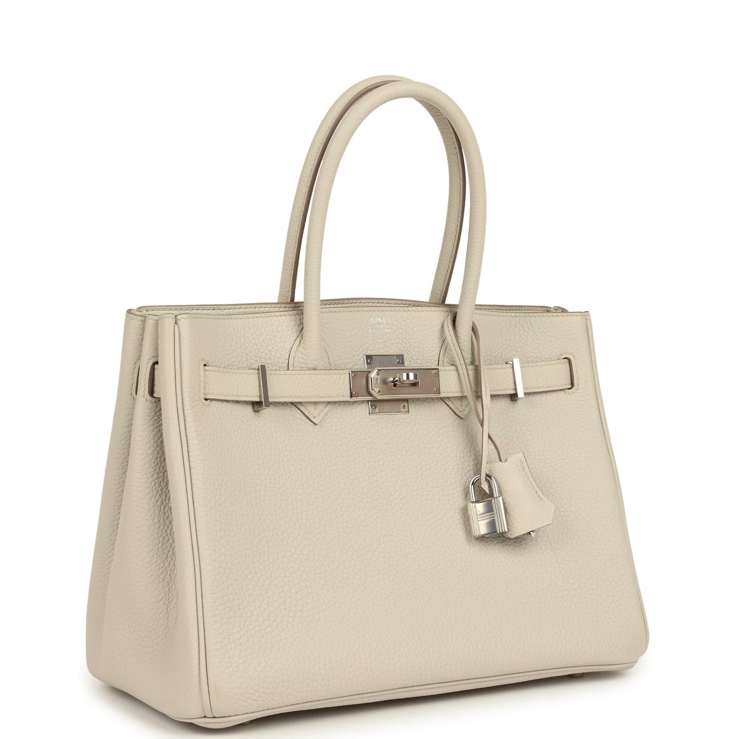 Pre-Owned Hermès 3-en-1 Birkin 30 Beton Palladium — view 2