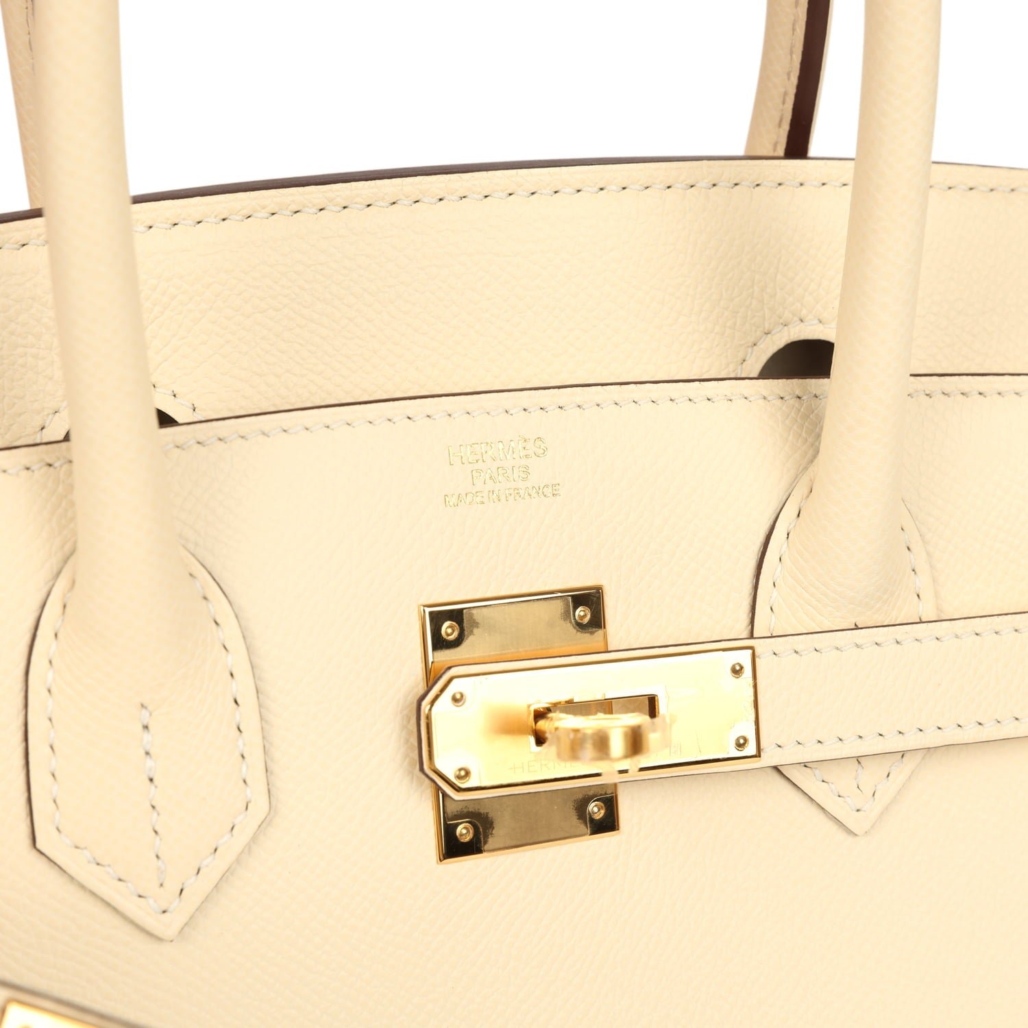 Pre-Owned Hermès Birkin Sellier 30 Nata Epsom — view 7