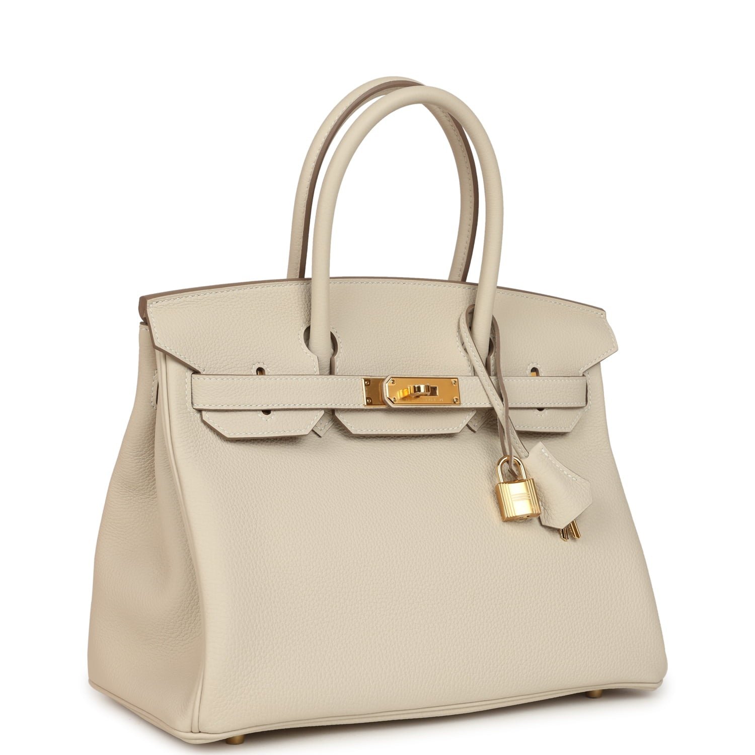 Hermès Birkin 30 Craie Togo Gold — view 2