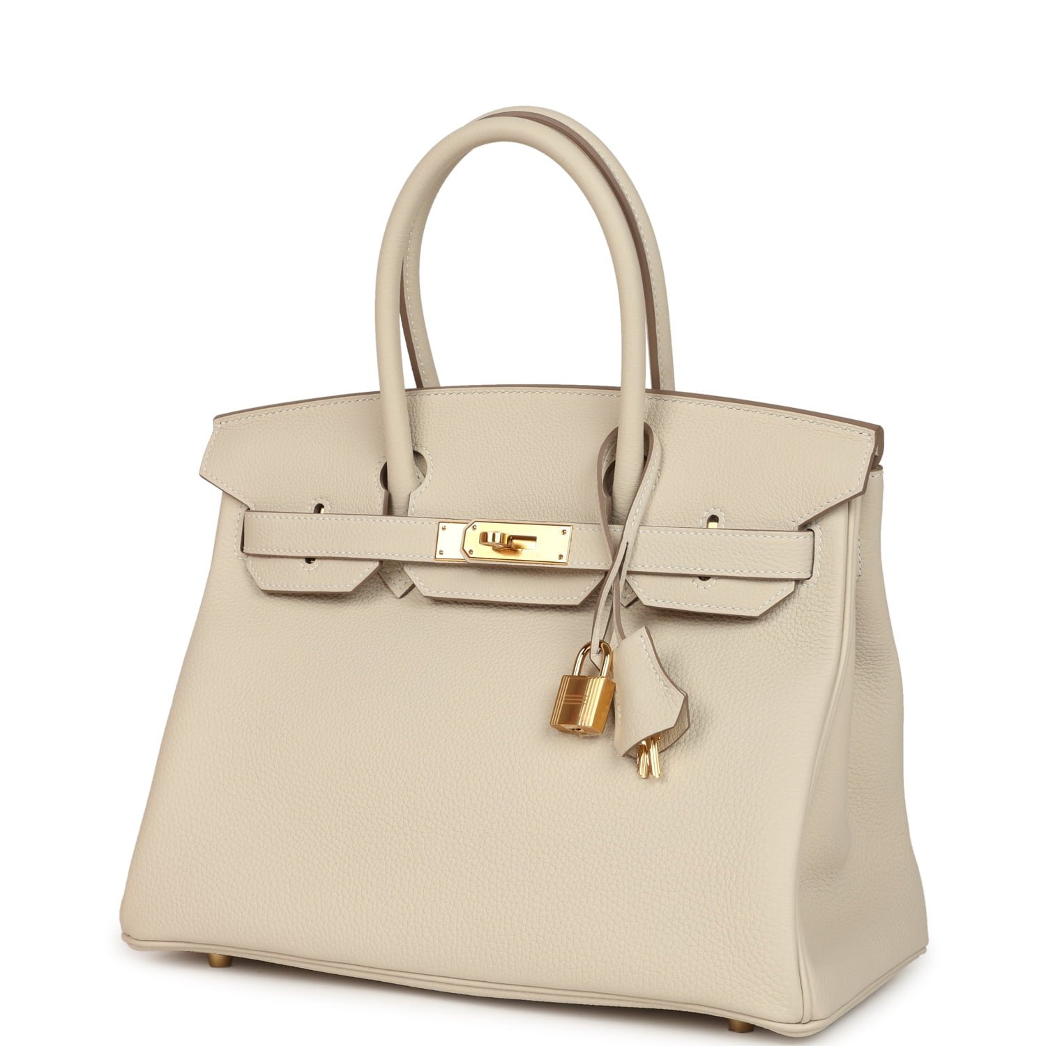 Hermès Birkin 30 Craie Togo Gold — view 3
