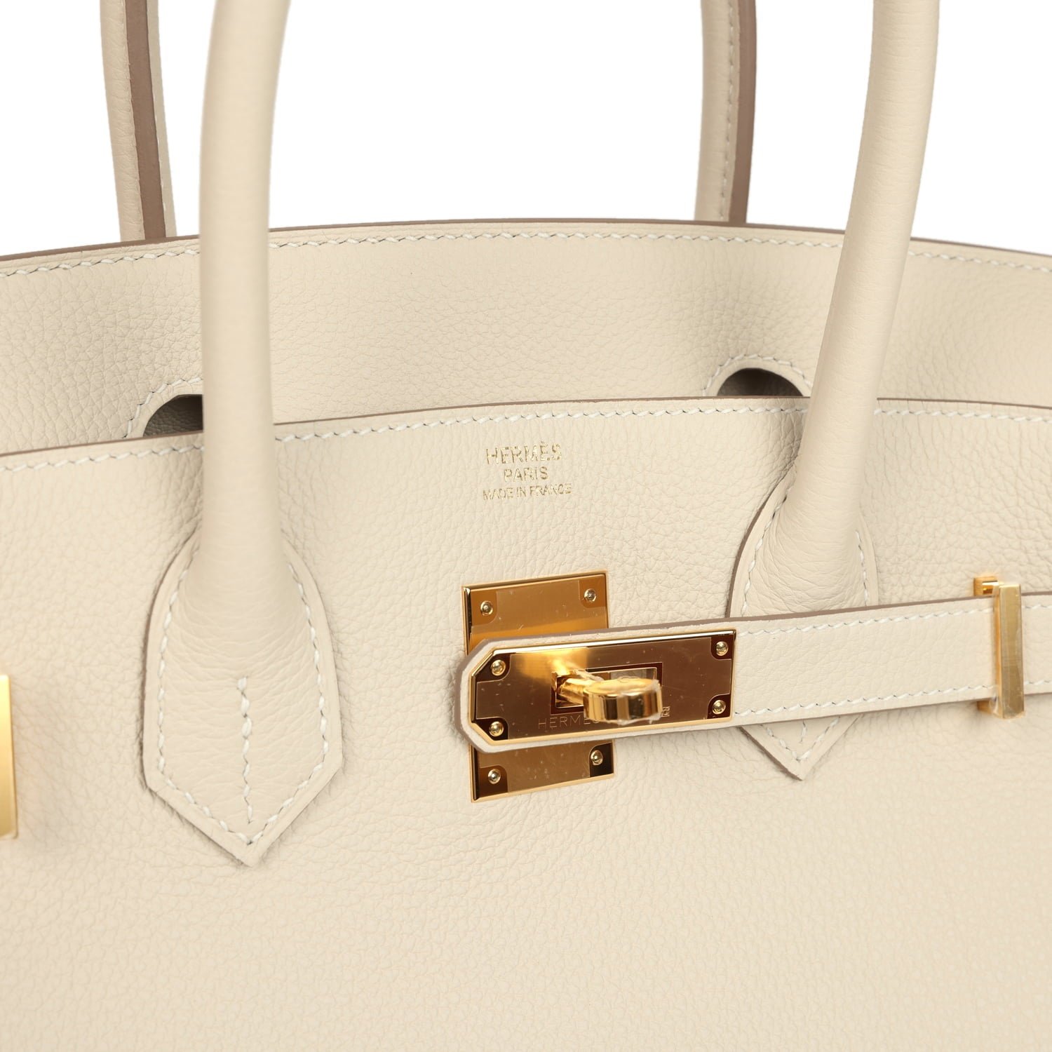 Hermès Birkin 30 Craie Togo Gold — view 7