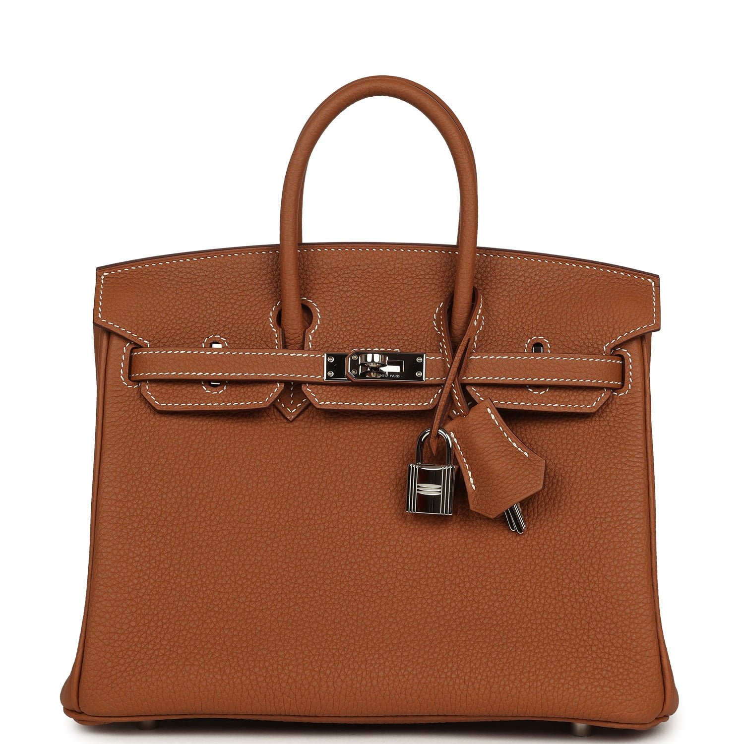 Pre-Owned Hermès Birkin 25 Gold Togo