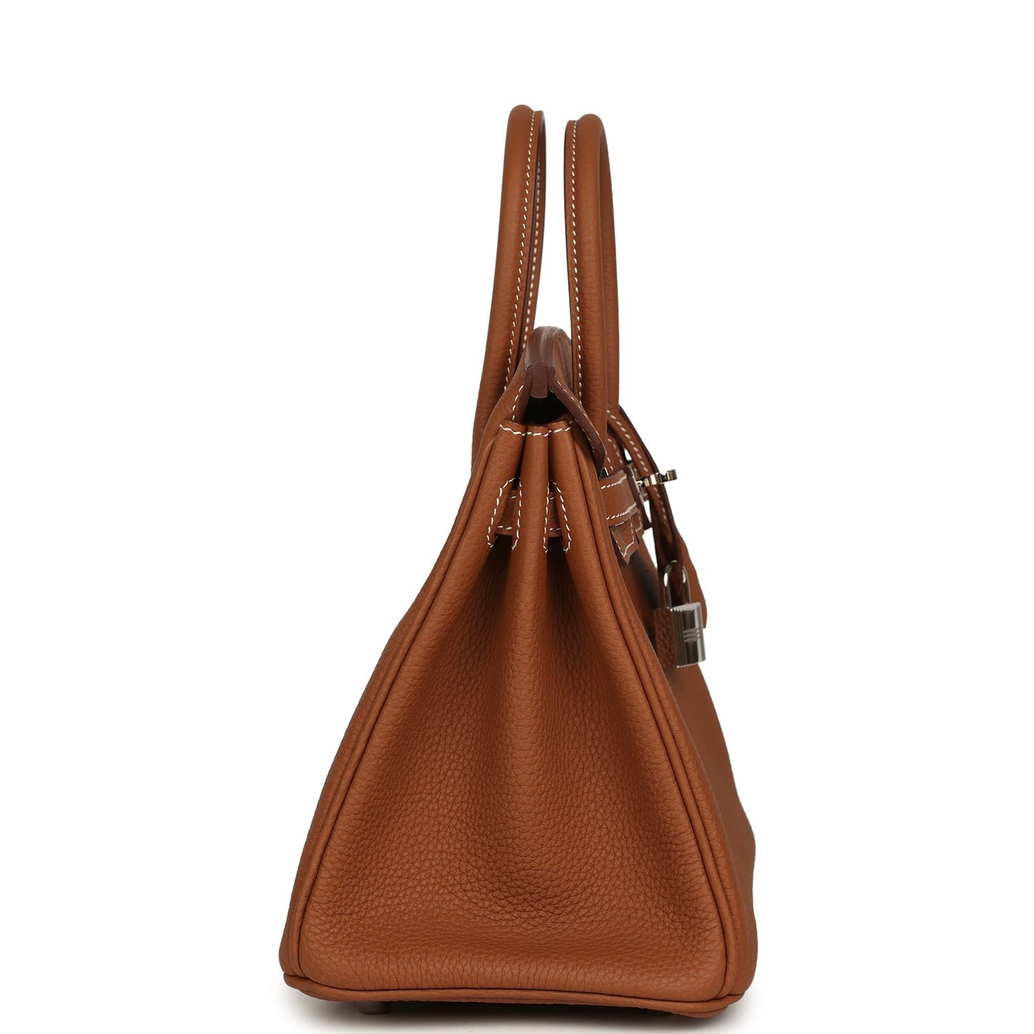 Pre-Owned Hermès Birkin 25 Gold Togo — view 4
