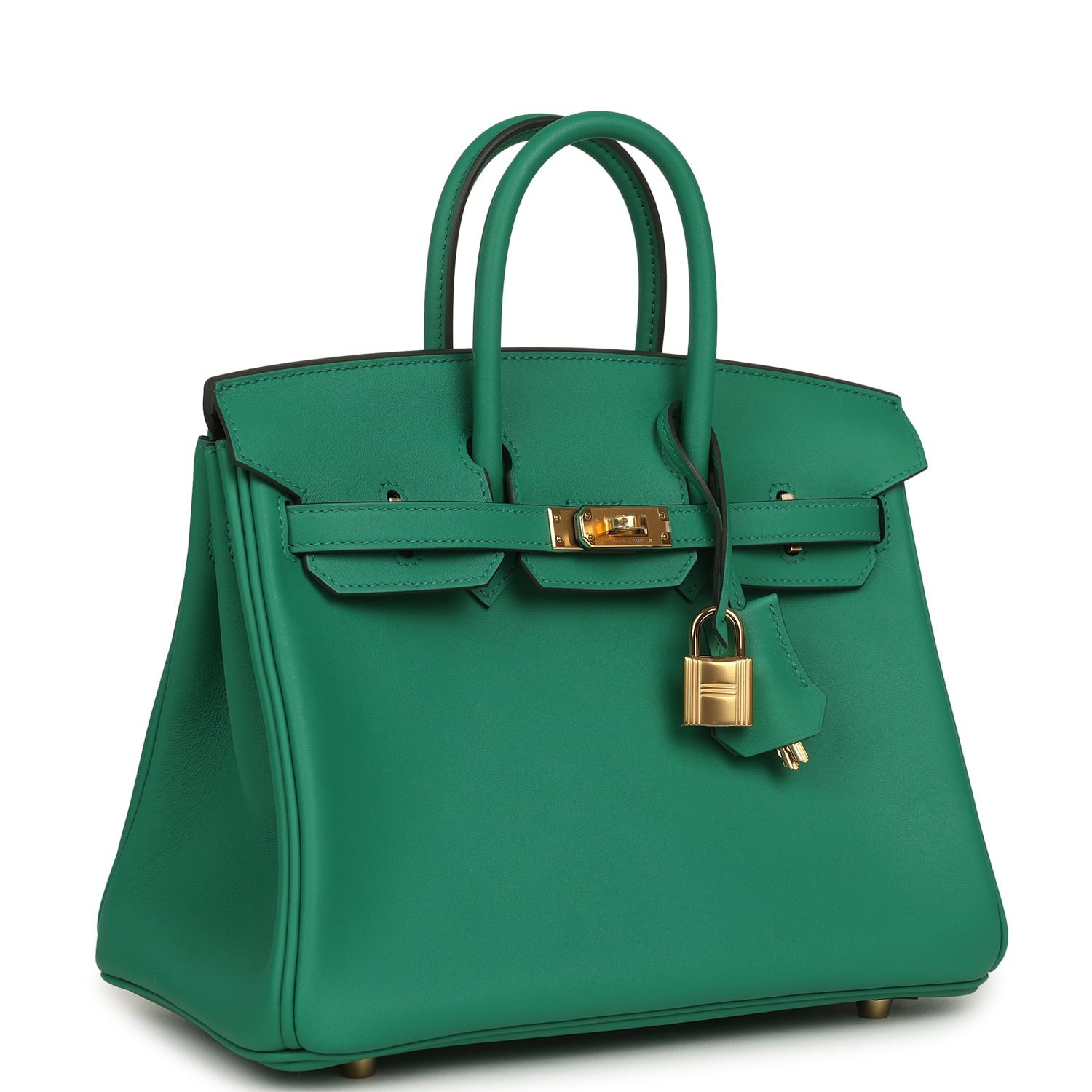 Hermès Birkin 25 Vert Vertigo Swift — view 2