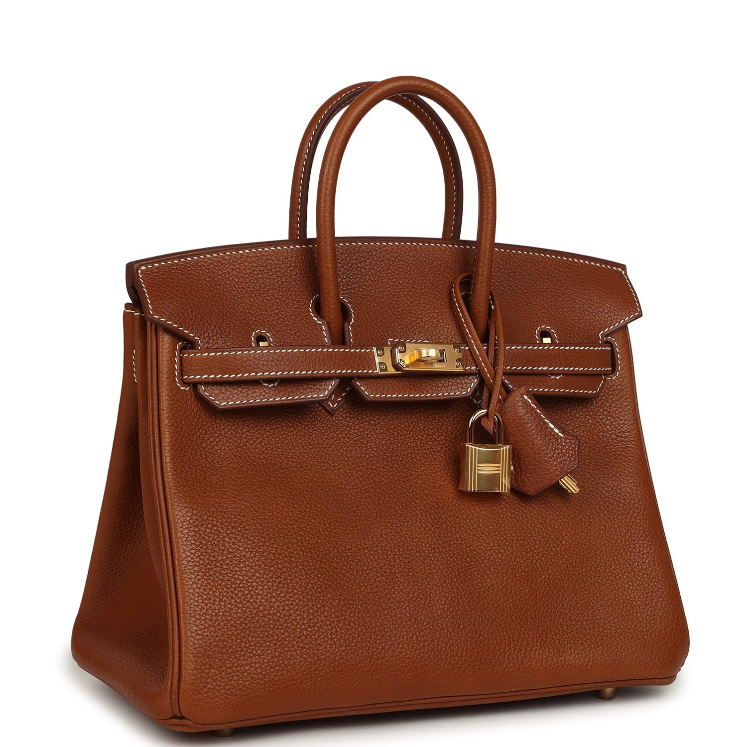 Hermès Birkin 25 Fauve Barenia Faubourg — view 2