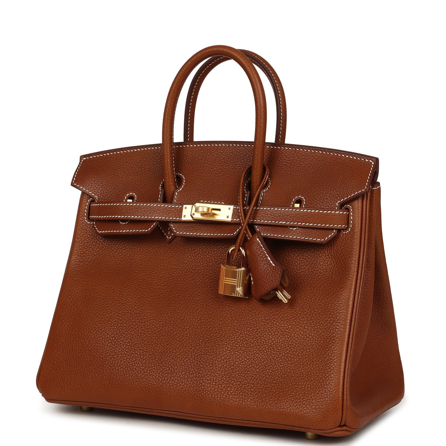 Hermès Birkin 25 Fauve Barenia Faubourg — view 3