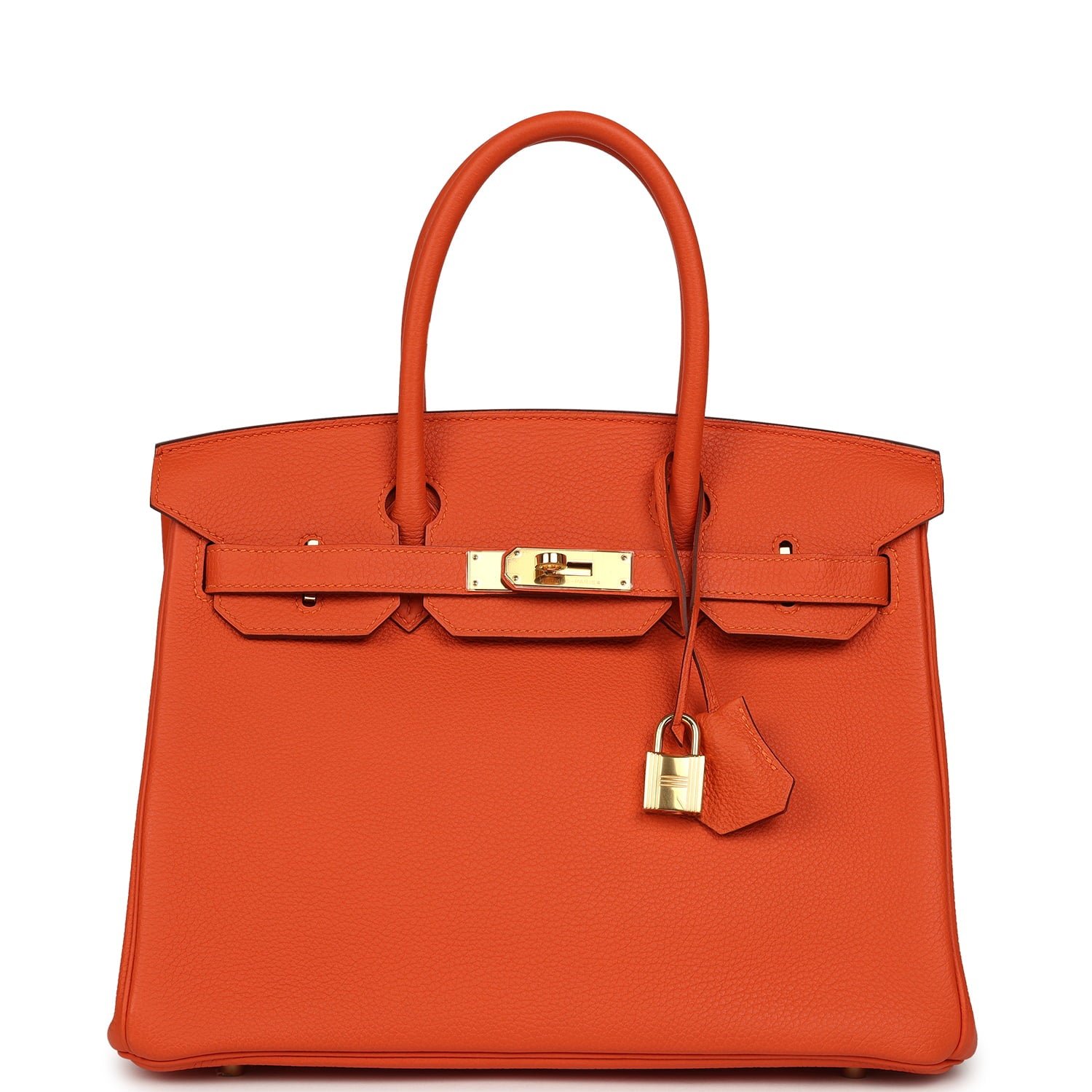 Pre-Owned Hermès Birkin 30 Feu Togo