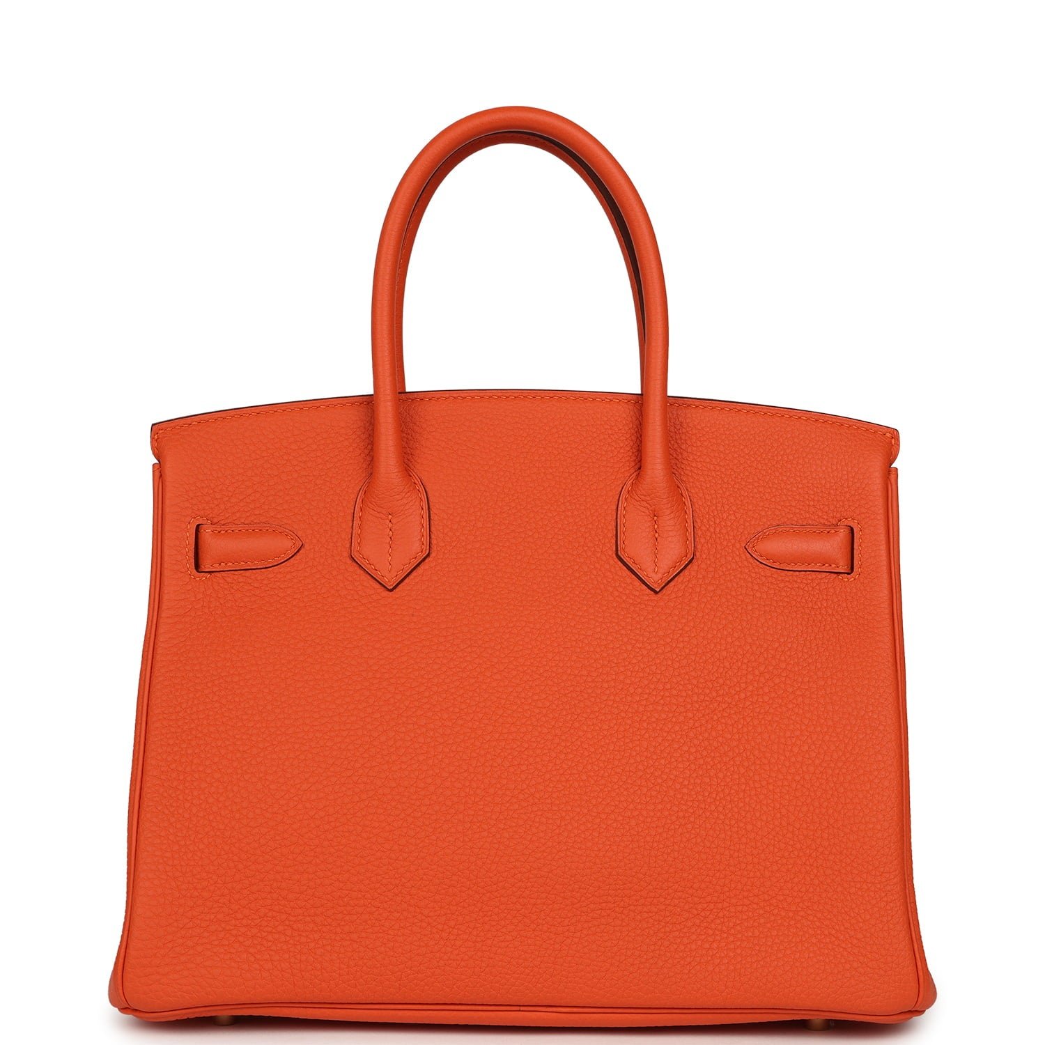Pre-Owned Hermès Birkin 30 Feu Togo — view 5