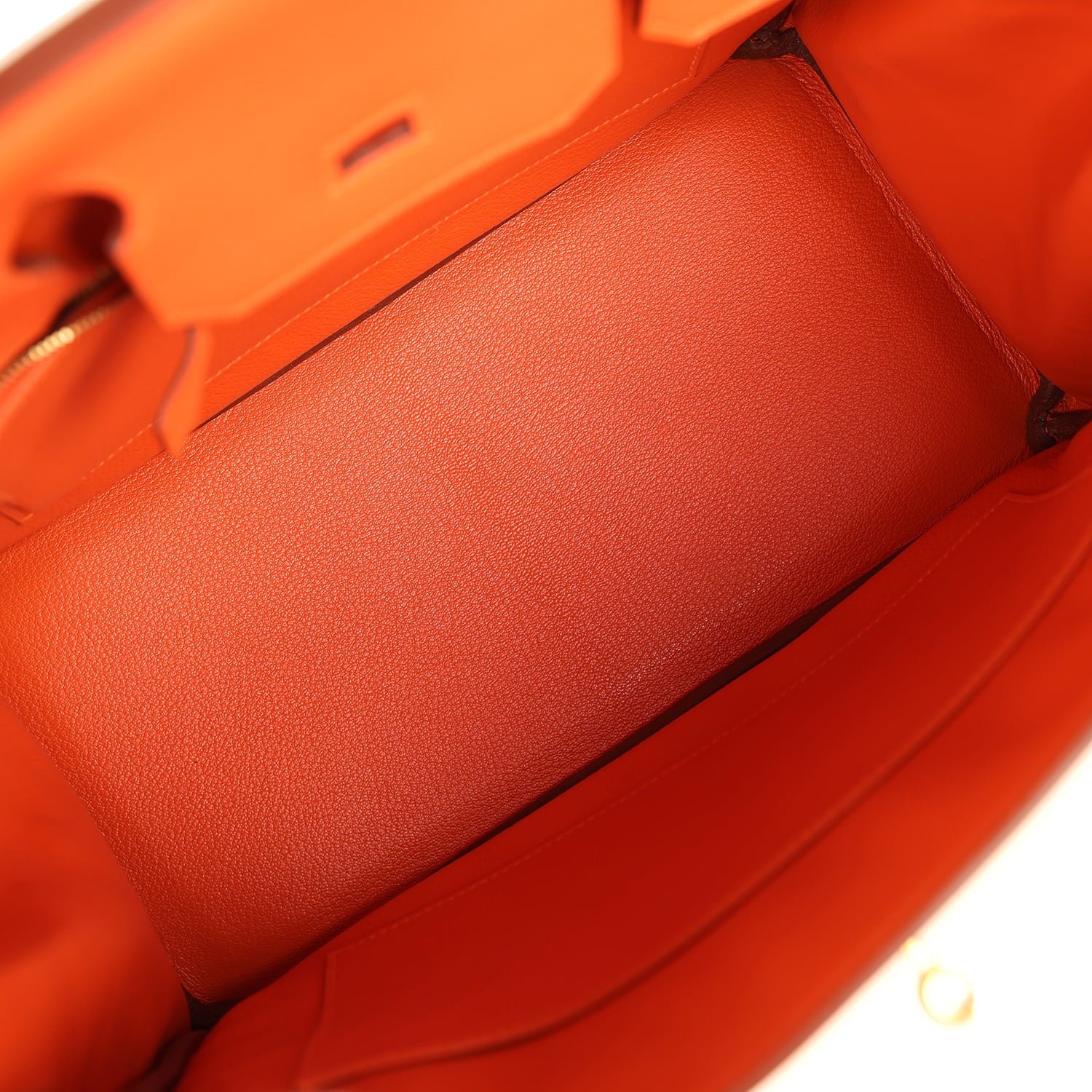 Pre-Owned Hermès Birkin 30 Feu Togo — view 8