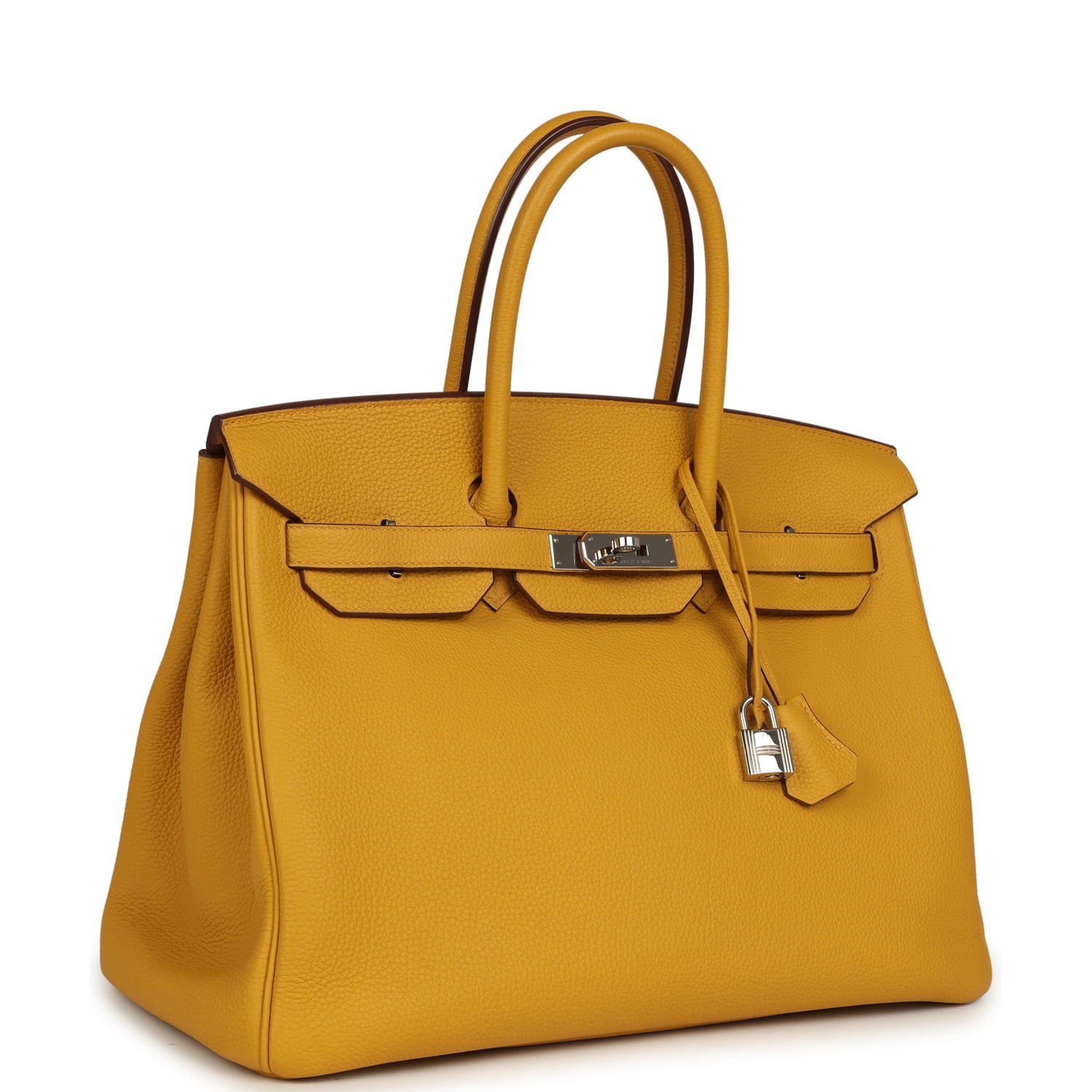 Pre-Owned Hermès Birkin 35 Jaune Ambre Togo — view 2