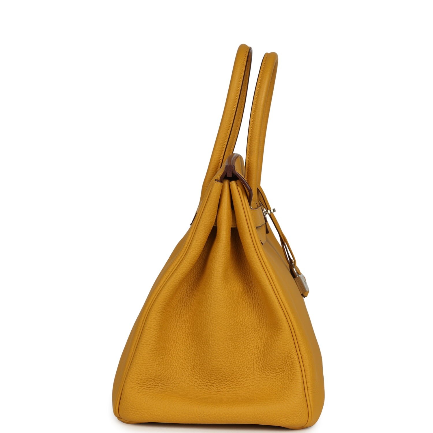Pre-Owned Hermès Birkin 35 Jaune Ambre Togo — view 4