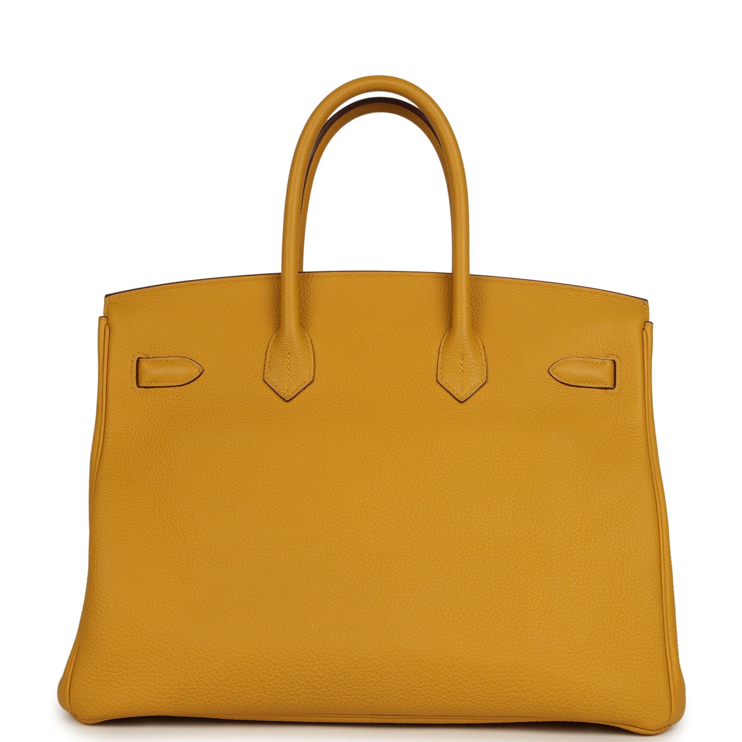Pre-Owned Hermès Birkin 35 Jaune Ambre Togo — view 5