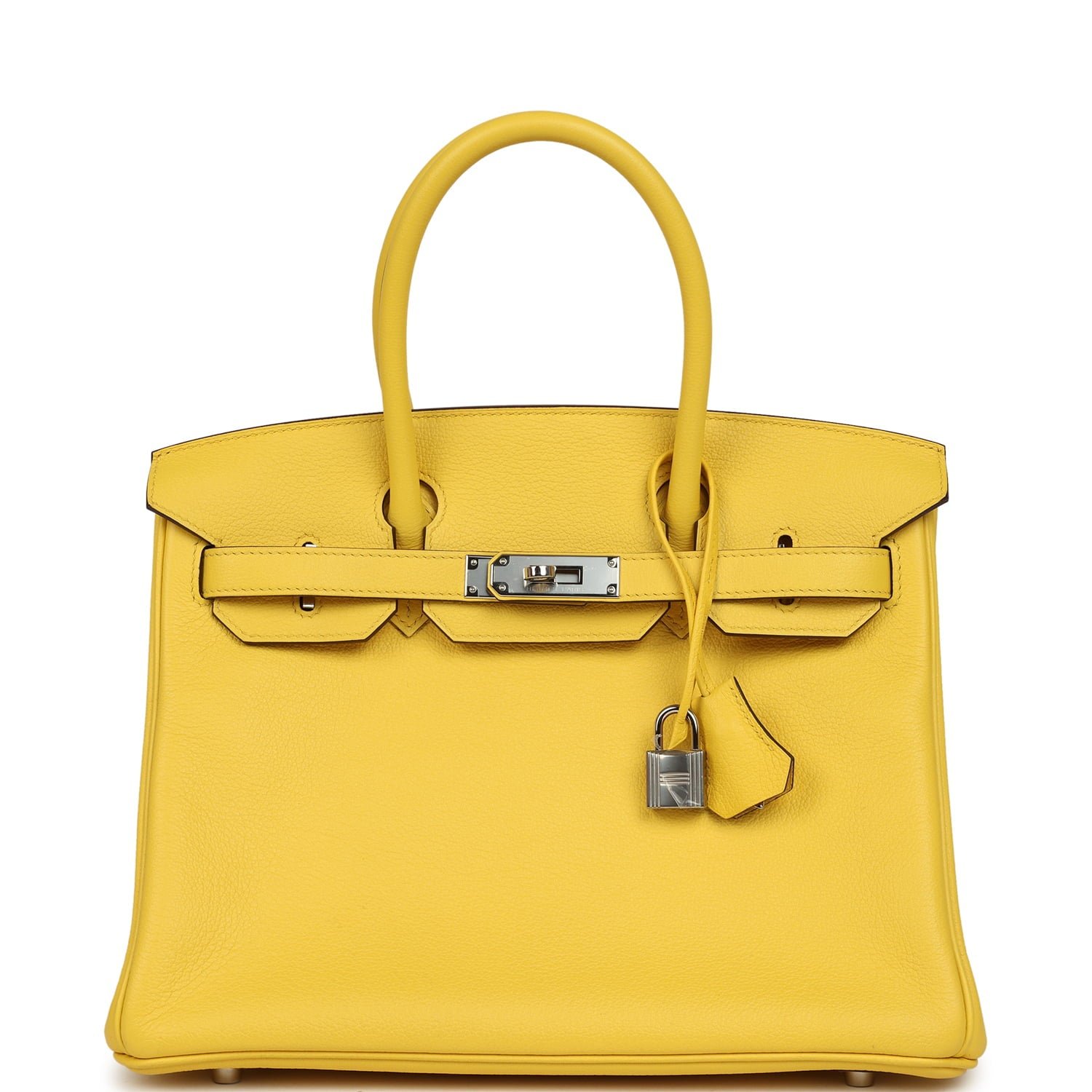 Pre-Owned Hermès Birkin 30 Jaune de Naples Novillo