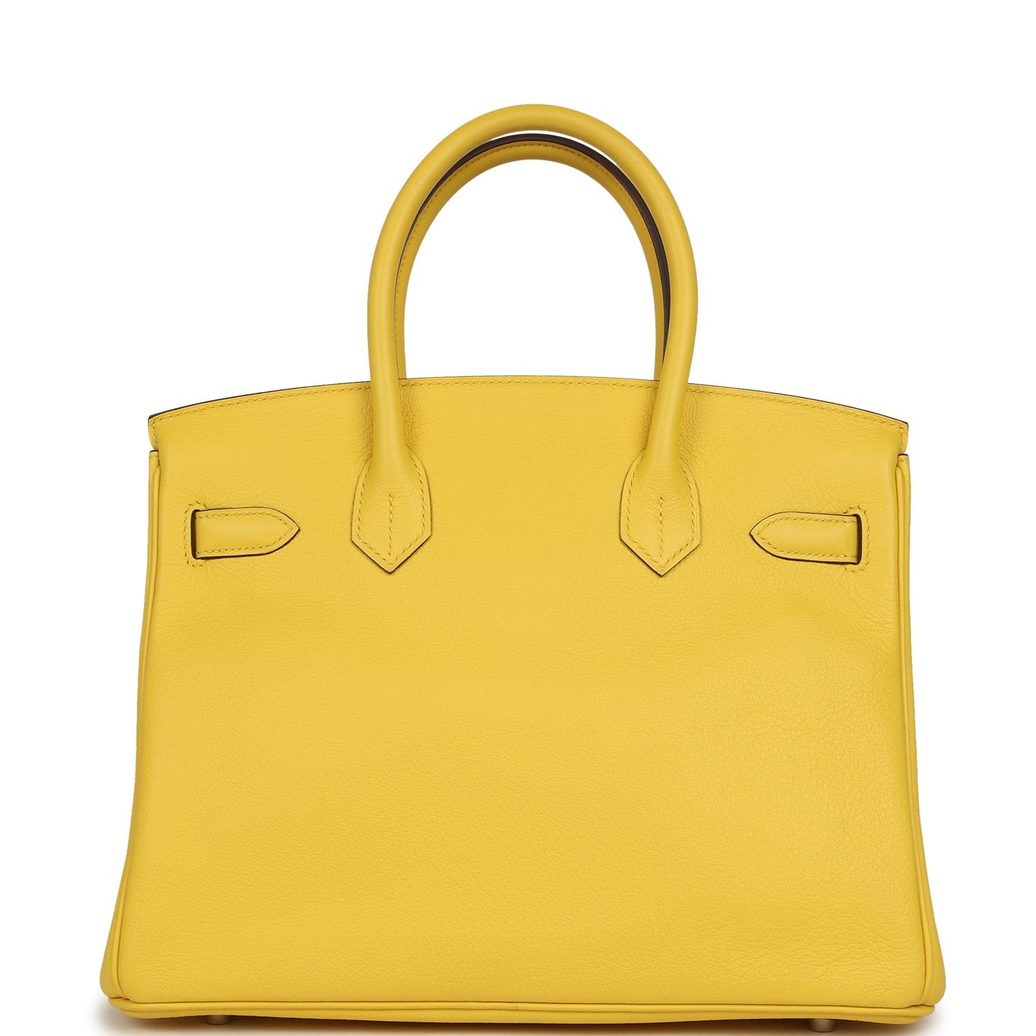 Pre-Owned Hermès Birkin 30 Jaune de Naples Novillo — view 5