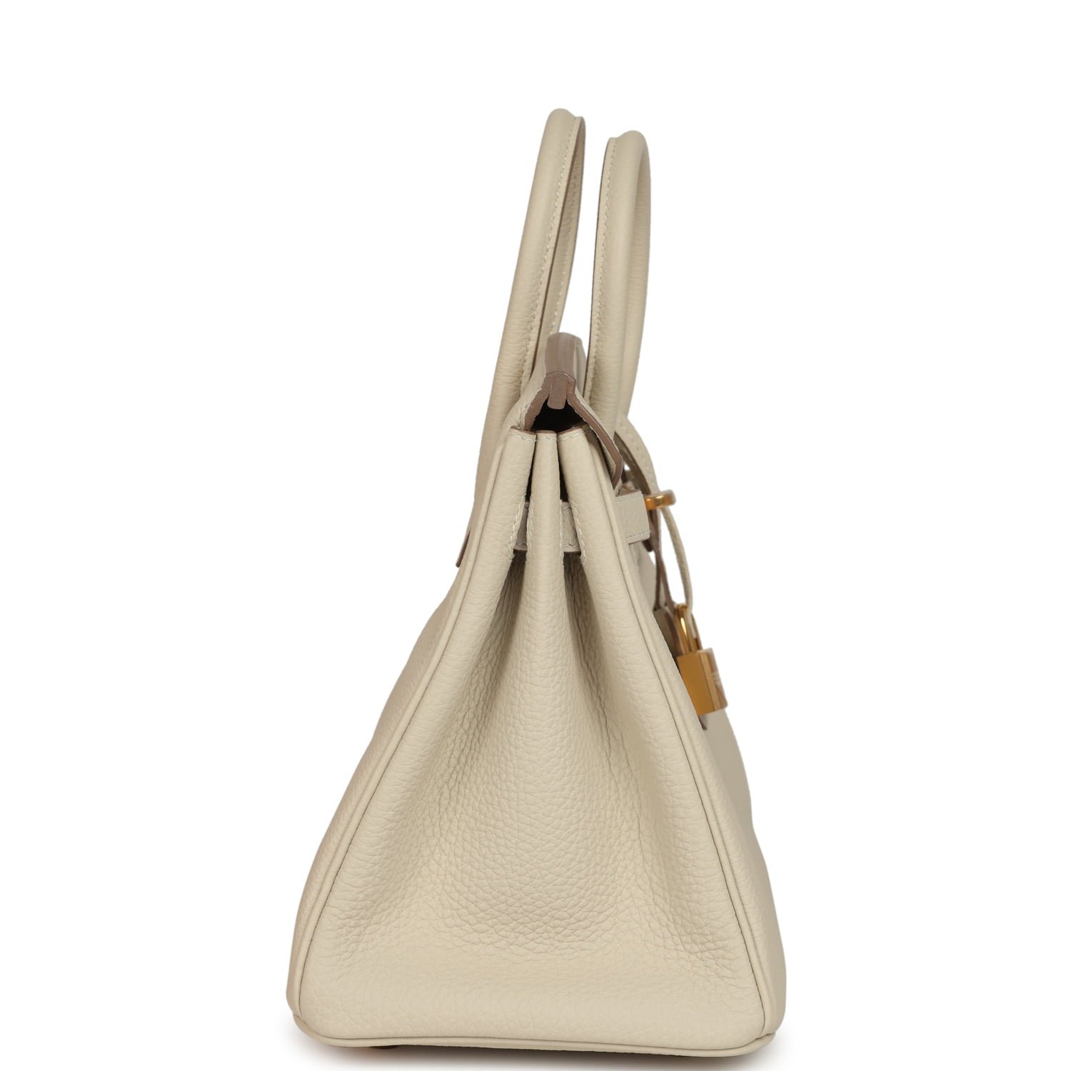 Hermès Birkin 25 Craie Togo Gold — view 3