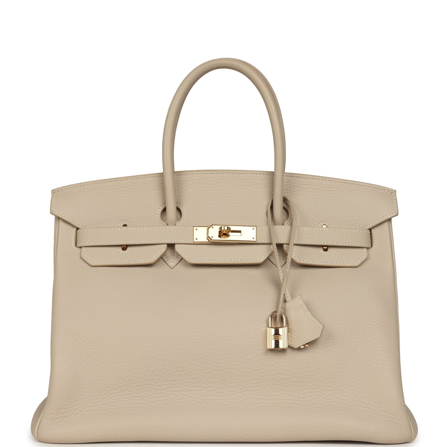 Vintage Hermès Birkin 35 Beige Rose Clemence