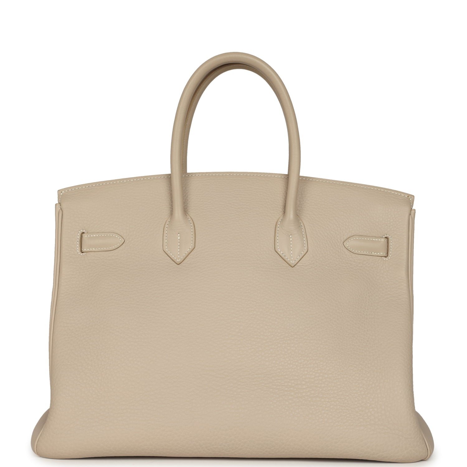 Vintage Hermès Birkin 35 Beige Rose Clemence — view 5