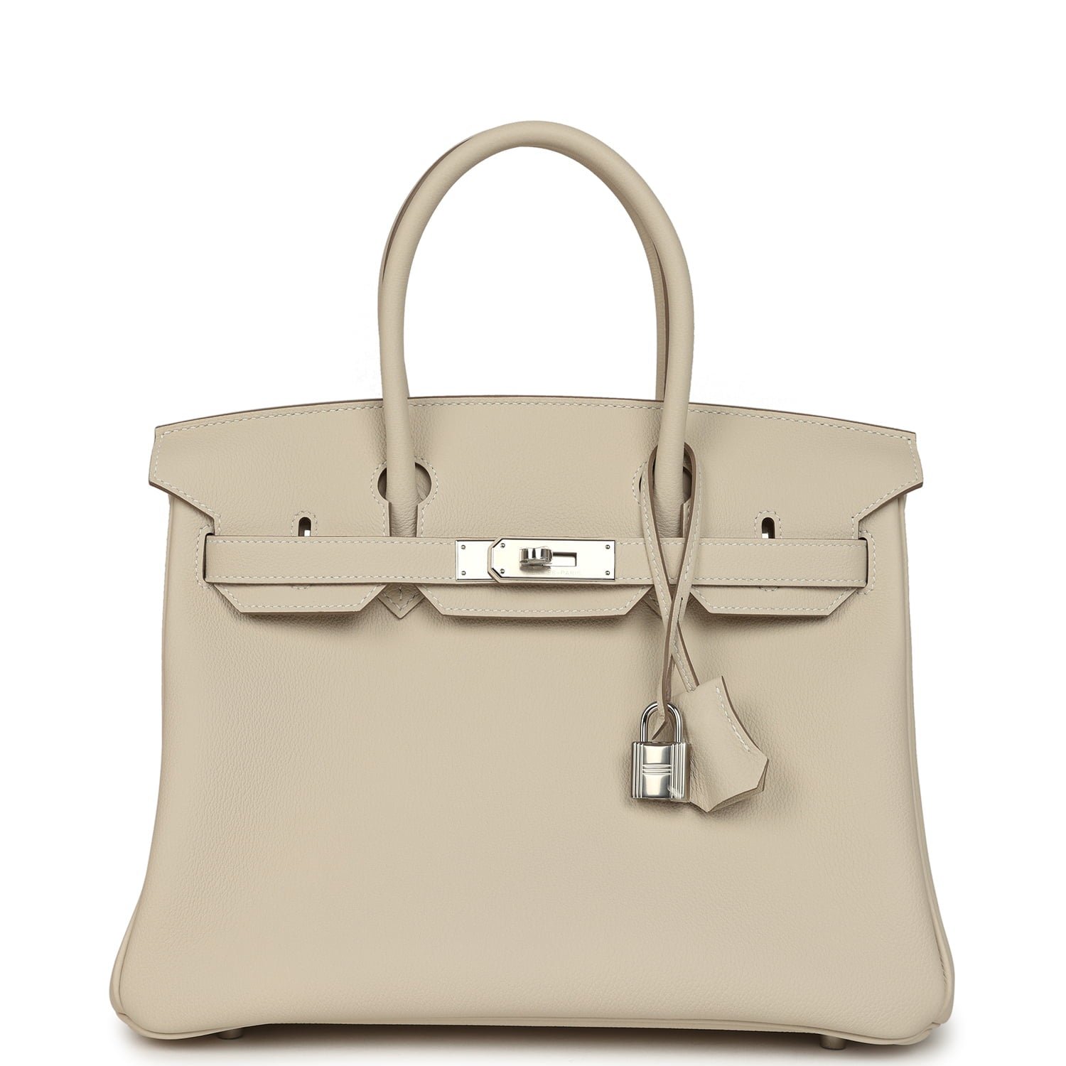 Hermès Birkin 30 Craie Togo Palladium