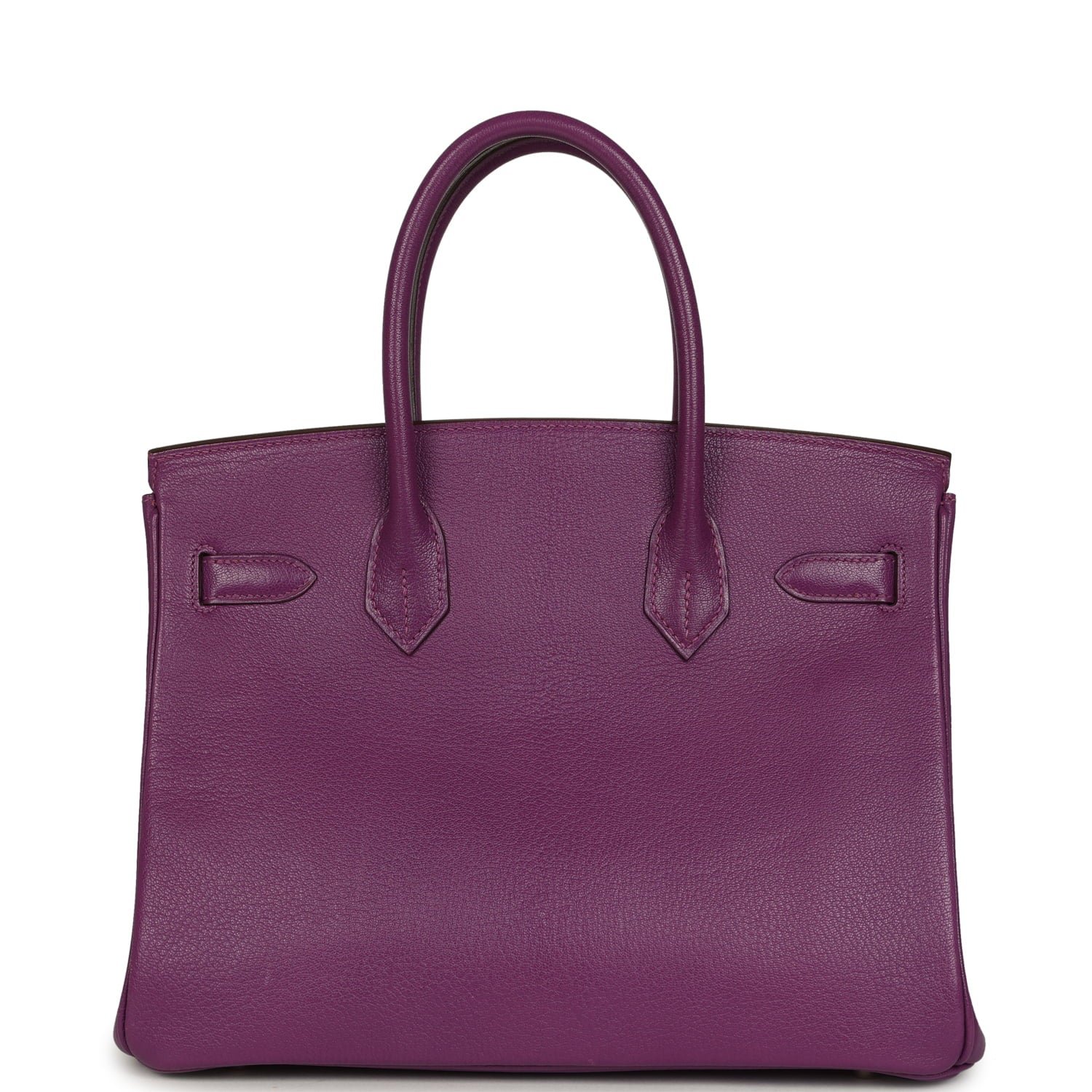 Vintage Hermès Birkin 30 Cyclamen Chevre Mysore — view 5