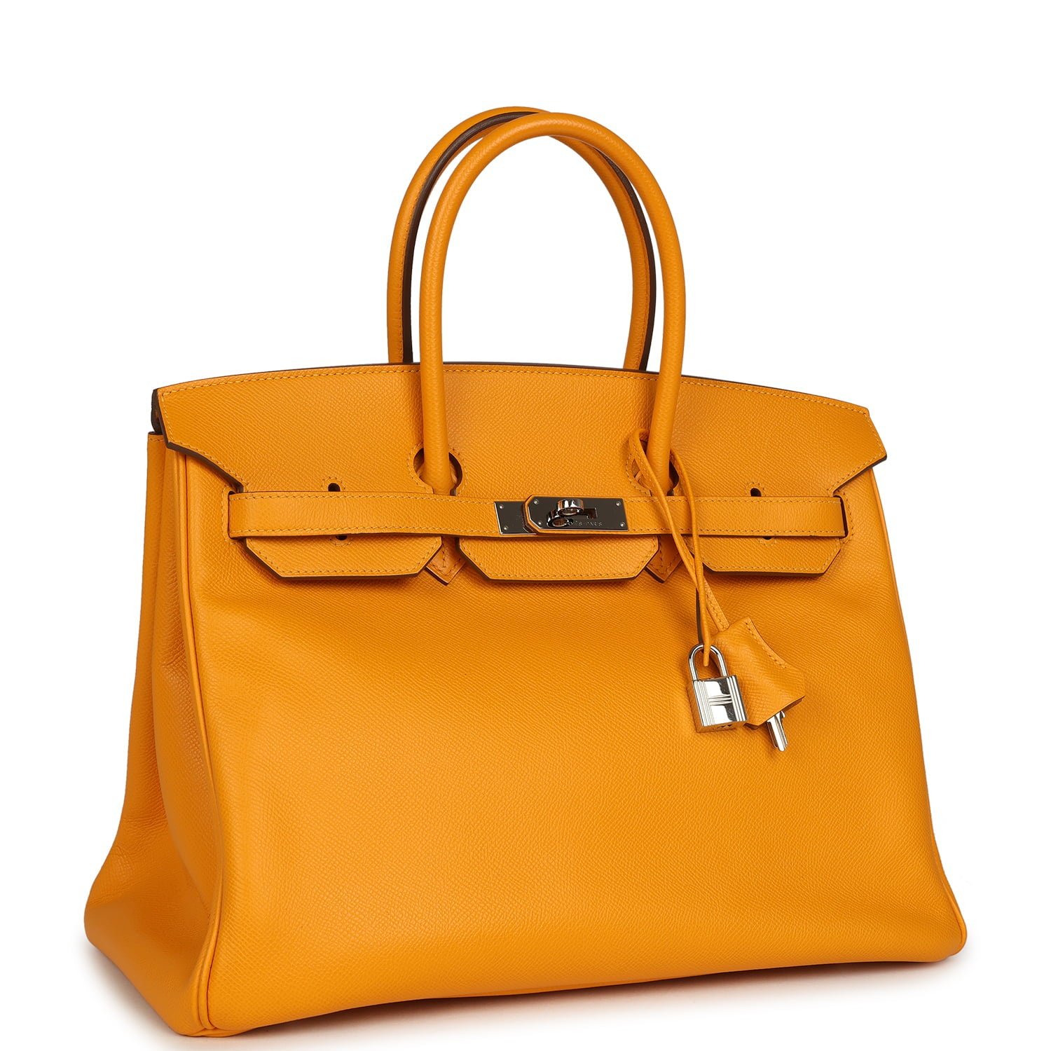 Pre-Owned Hermès Birkin 35 Jaune D'or Epsom — view 2