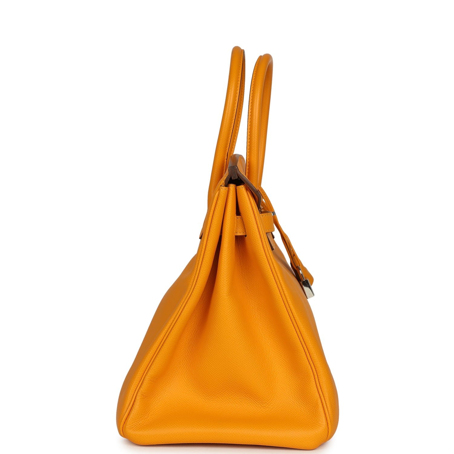 Pre-Owned Hermès Birkin 35 Jaune D'or Epsom — view 4
