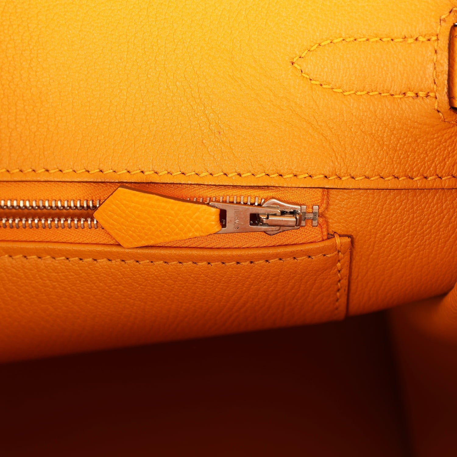 Pre-Owned Hermès Birkin 35 Jaune D'or Epsom — view 9