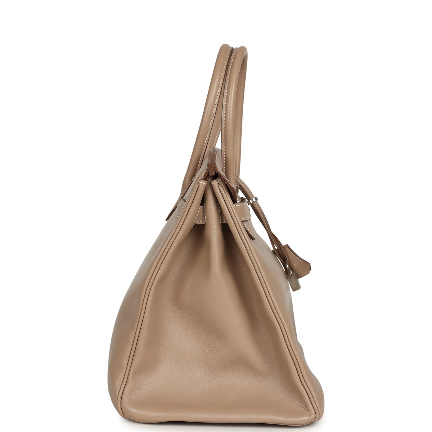 Pre-Owned Hermès Birkin 35 Argile Tadelakt — view 4