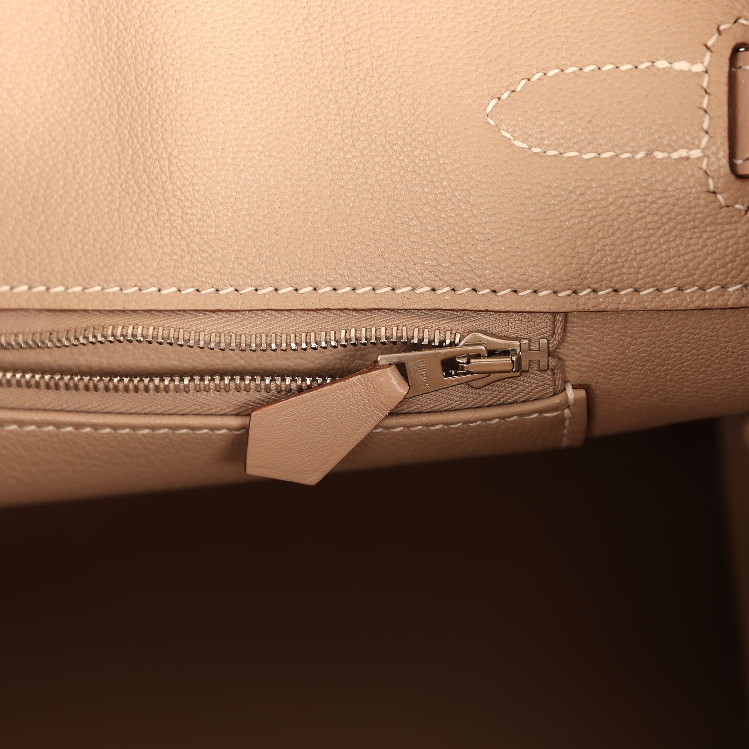 Pre-Owned Hermès Birkin 35 Argile Tadelakt — view 9