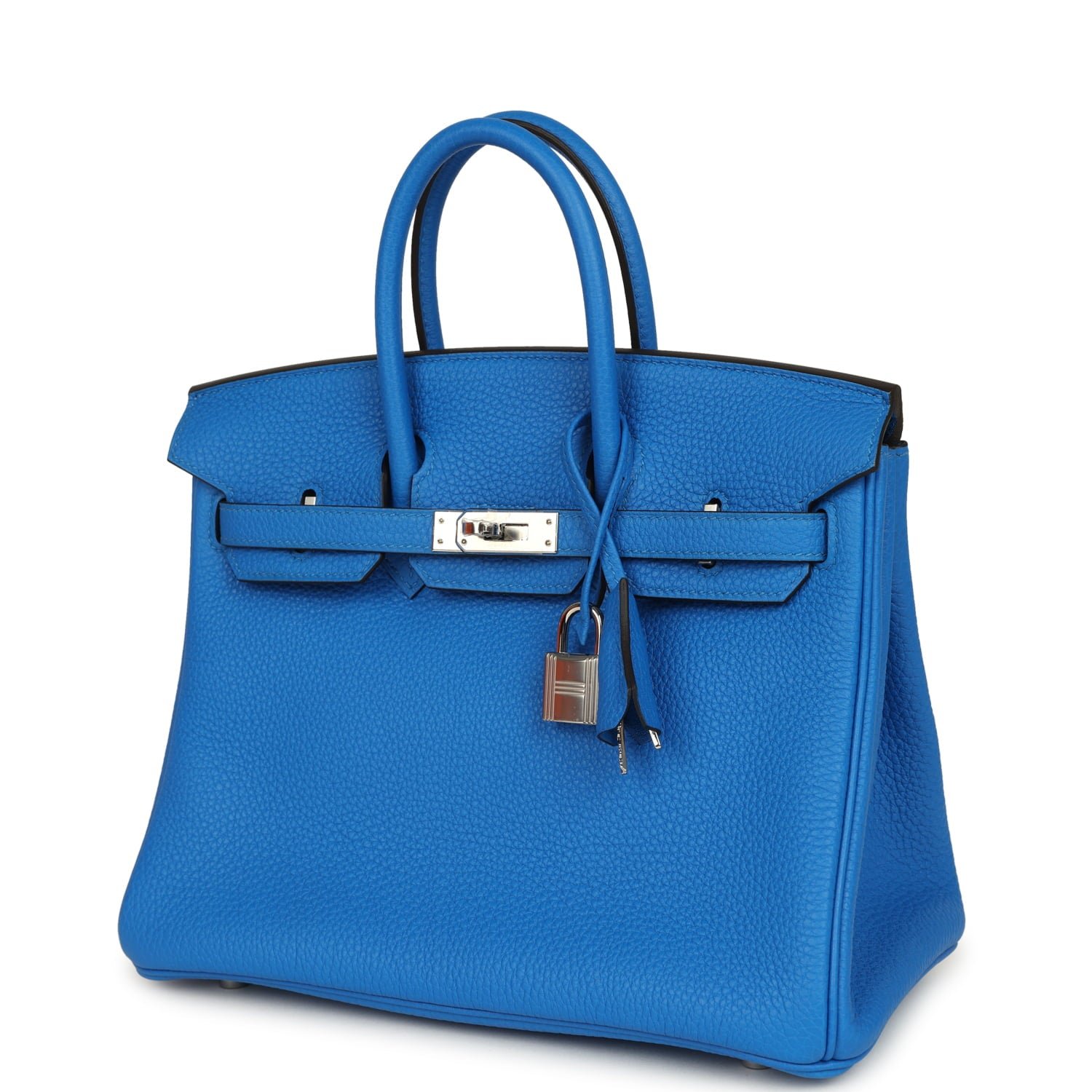 Hermès Birkin 25 Bleu Hydra Togo — view 3