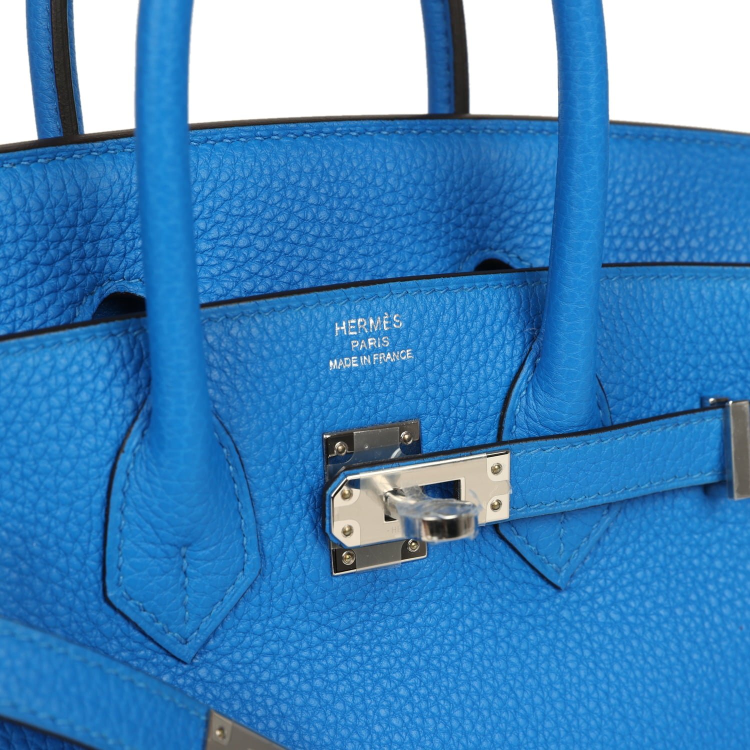 Hermès Birkin 25 Bleu Hydra Togo — view 7