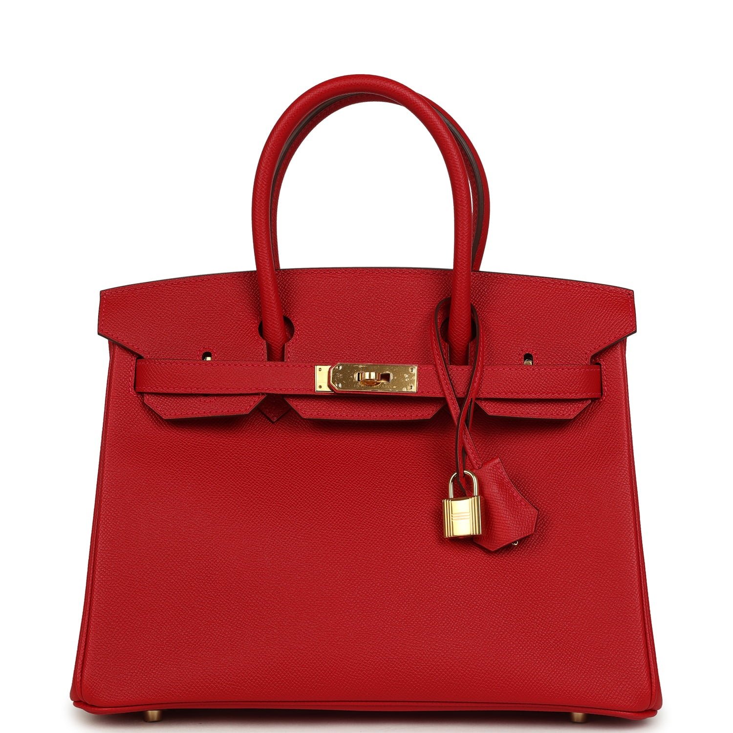 Pre-Owned Hermès Birkin 30 Rouge Casaque Epsom