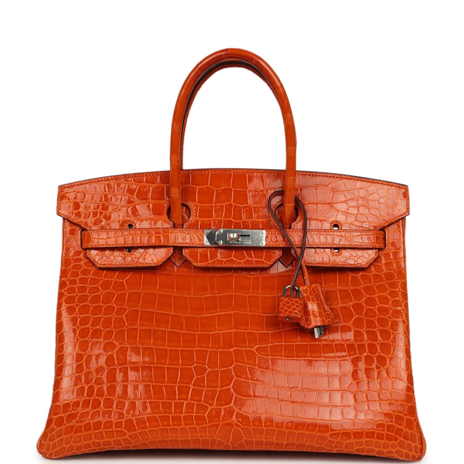 Pre-Owned Hermès Birkin 35 Orange
